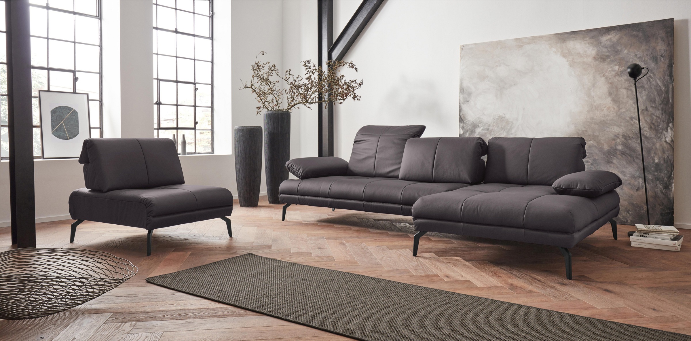 Home affaire Ecksofa »Stenlille Muktifunktionssofa, L-Form« incl. Sitztiefe günstig online kaufen