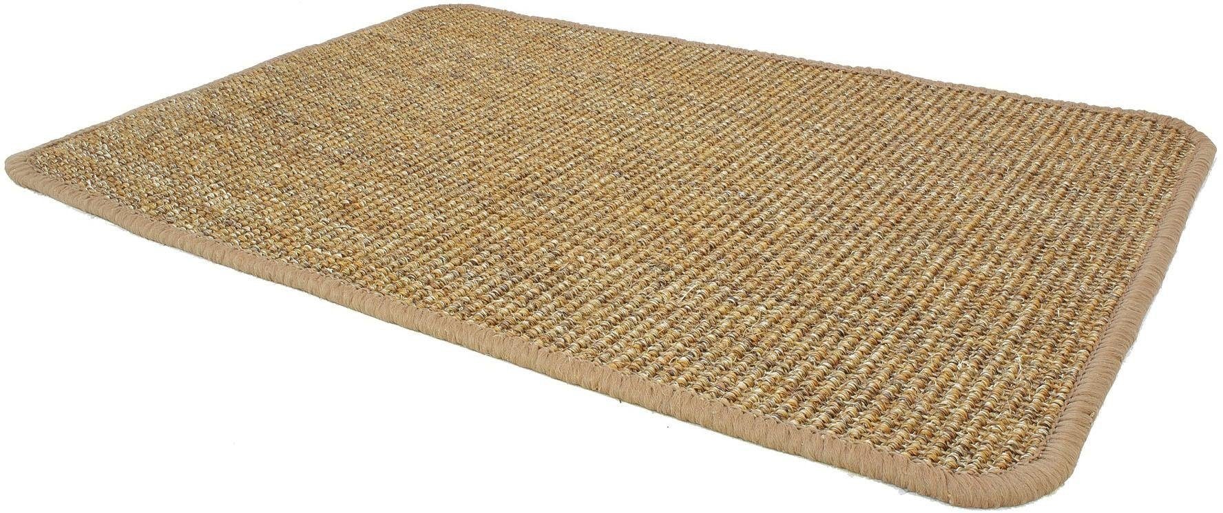 Flur bequem Teppich-Läufer, & Läufer rechteckig, in und gewebt, Obermaterial Sisal, 100% Textil in schnell ideal Primaflor-Ideen »SISALLUX«, bestellen Diele