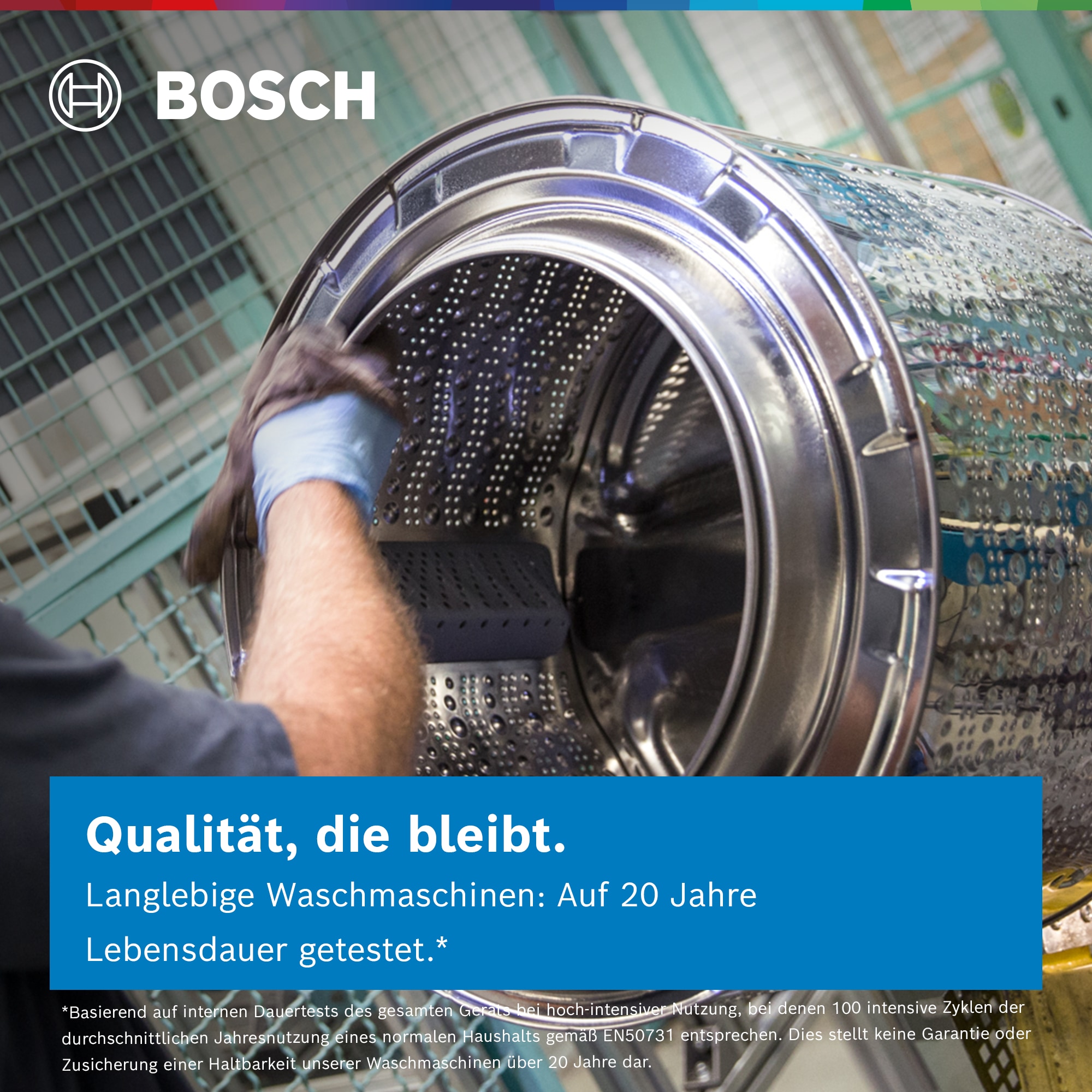 BOSCH Waschmaschine Serie 8 »WGB244073« 9 kg 1400 U/min