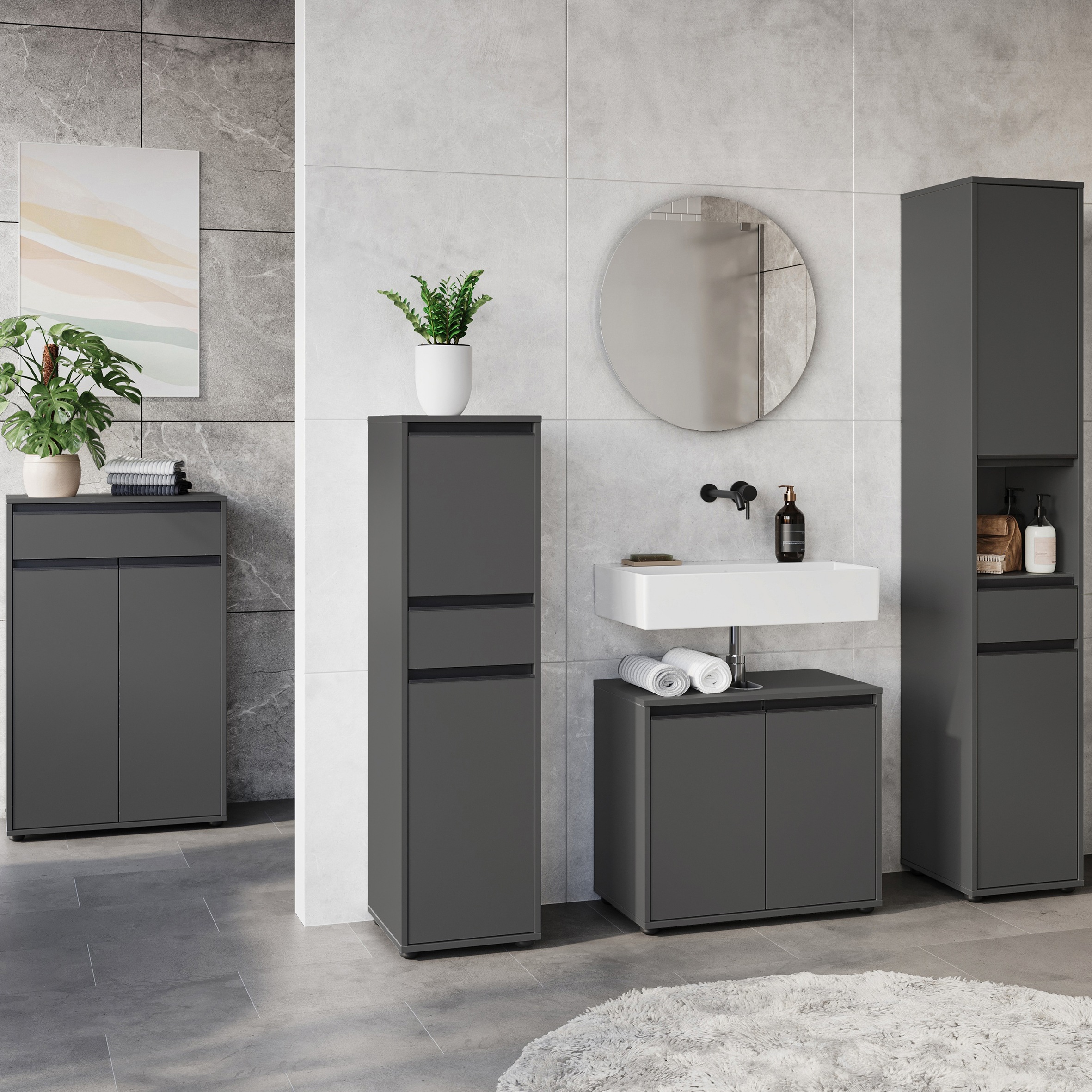 GERMANIA Badmöbel-Set »Lemont« 5 Stk. tlg. günstig online kaufen