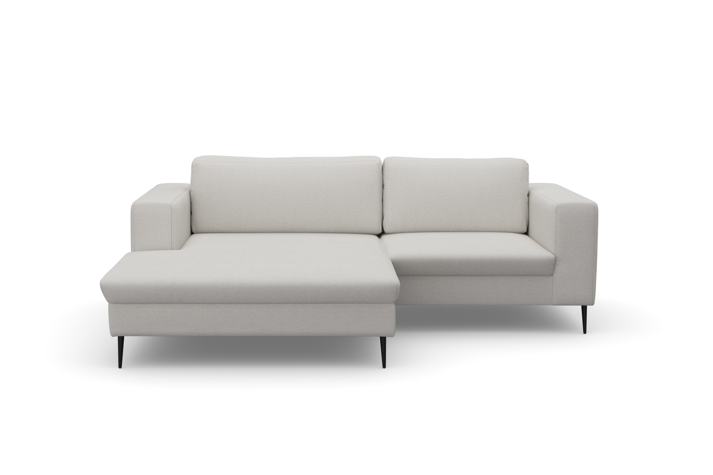 DOMO collection Ecksofa »Modica kompakt und elegant, Breite 244, L-Form« mo günstig online kaufen