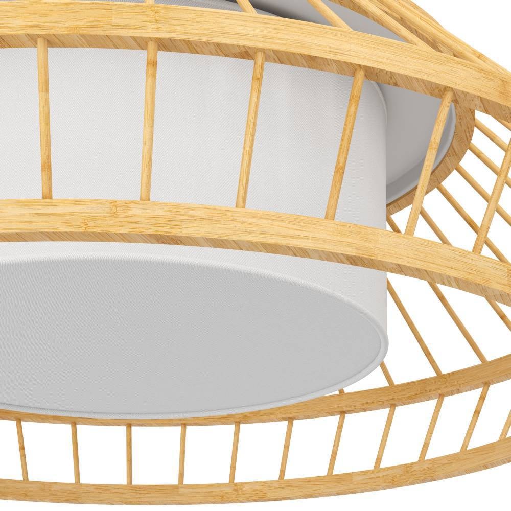 EGLO Deckenleuchte »YUKU-Z«, 1 flammig, Leuchtmittel LED-Modul | LED fest integriert, ZigBee, App und Sprachsteuerung Alexa, RGB, dimmbar, Ø 46 cm
