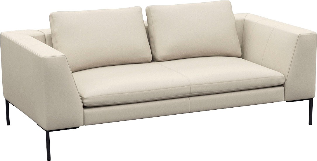 FLEXLUX 2,5-Sitzer "Loano", modernes Sofa, frei im Raum stellbar, lose Kiss günstig online kaufen