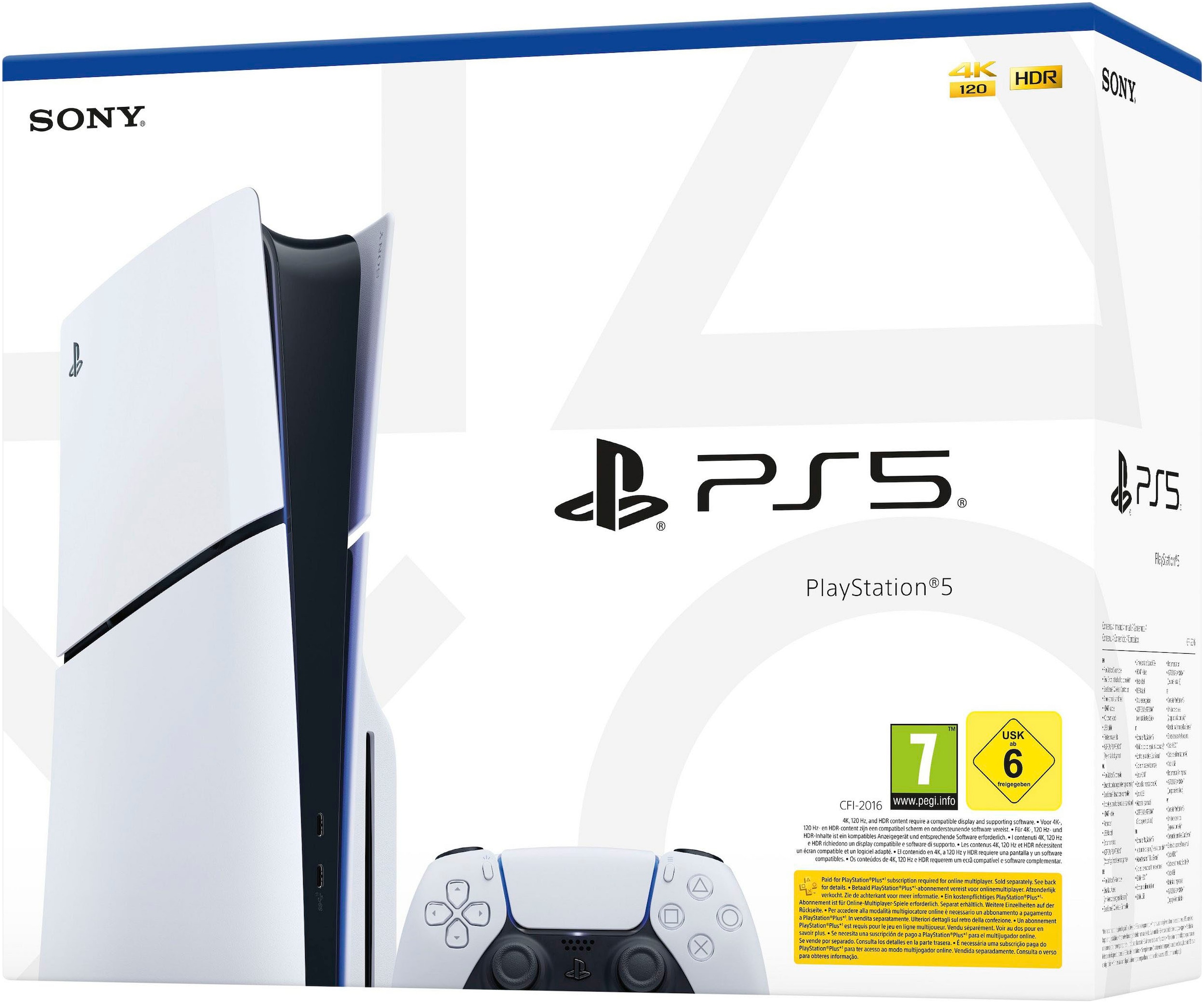 PlayStation 5 Spielekonsole »PS5 Disk Edition (Slim) + The Last of Us Part I«