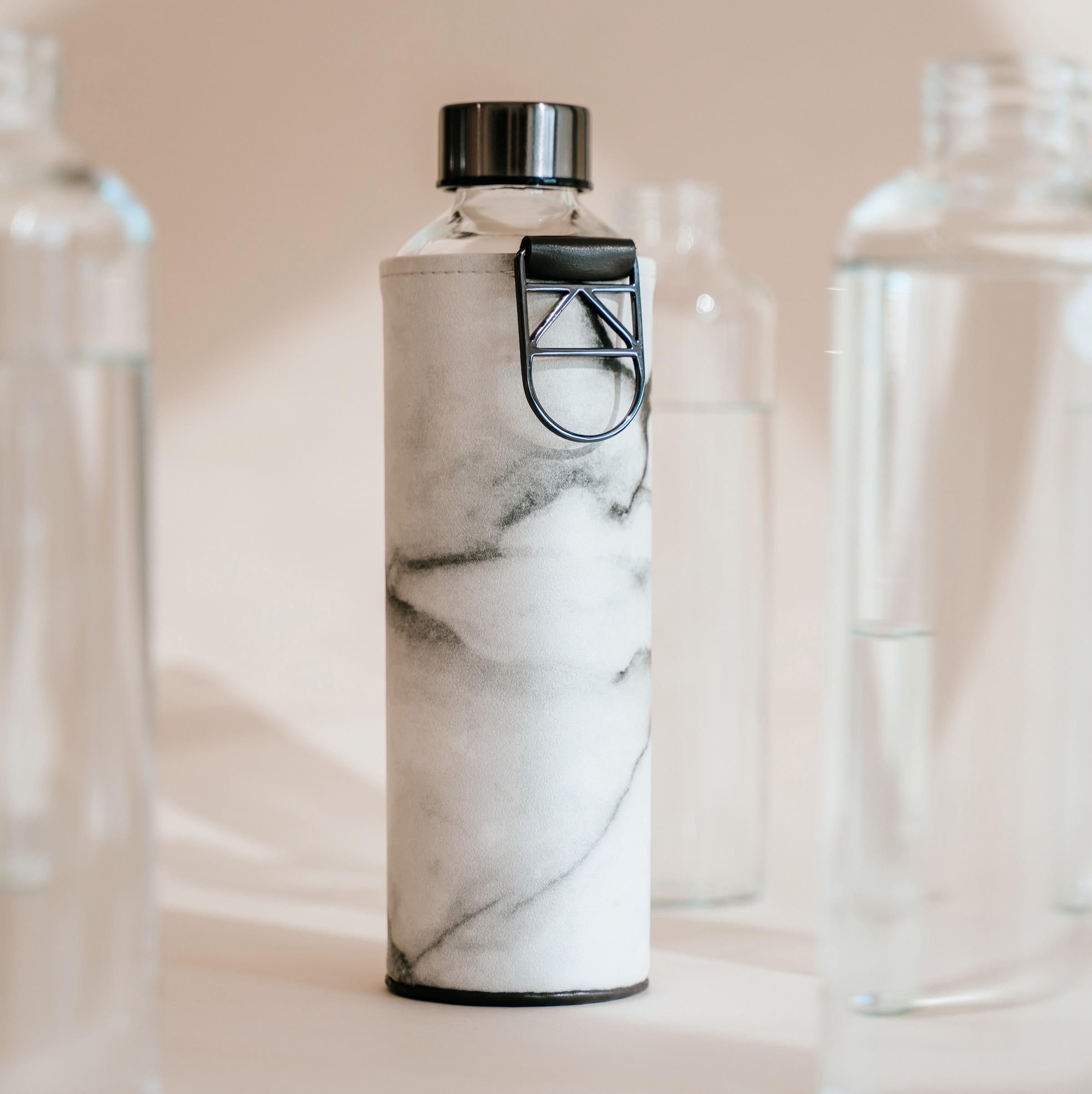 Monstera Glass Trinkflasche – Equa Trinkflasche
