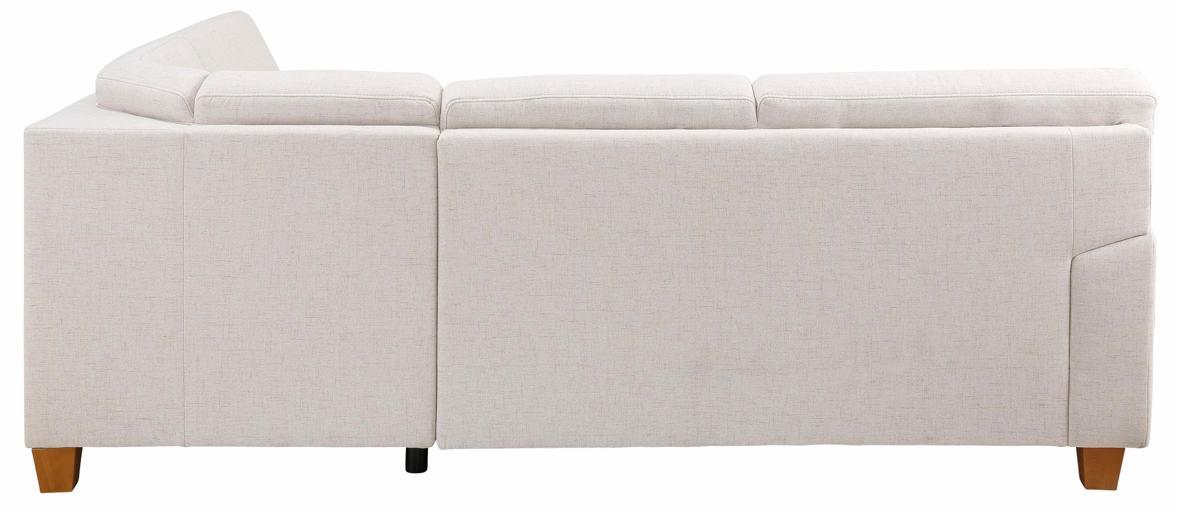 Home affaire Ecksofa »Belfort L-Form«, mit Federkern, wahlweise mit Bettfunktion und Stauraum