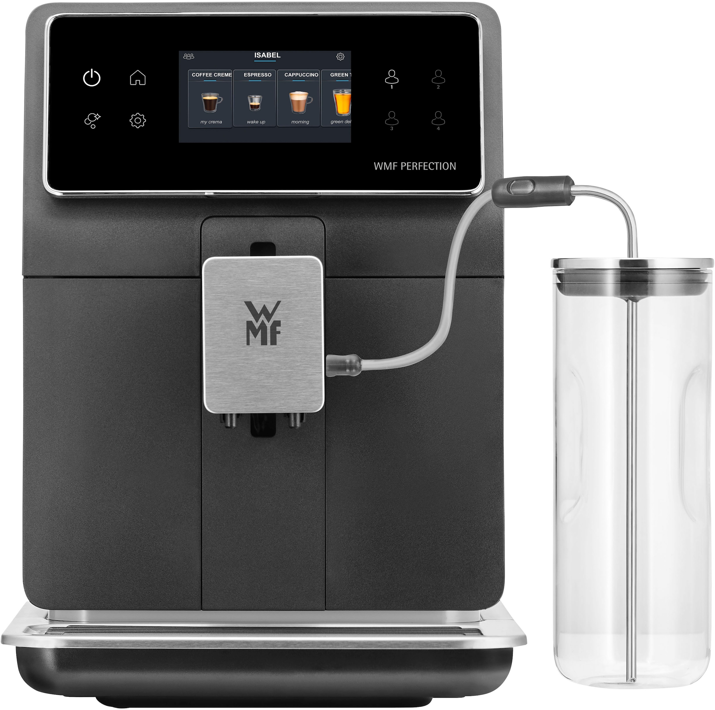 WMF Kaffeevollautomat »Perfection 860L CP853D15«, intuitive Benutzeroberfläche, perfekter Milchschaum, selbstreinigend