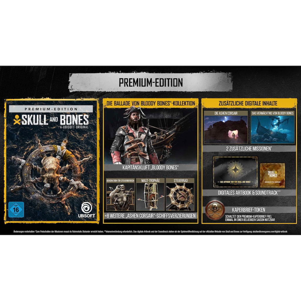 UBISOFT Spielesoftware »Skull and Bones - Premium Edition«, PlayStation 5
