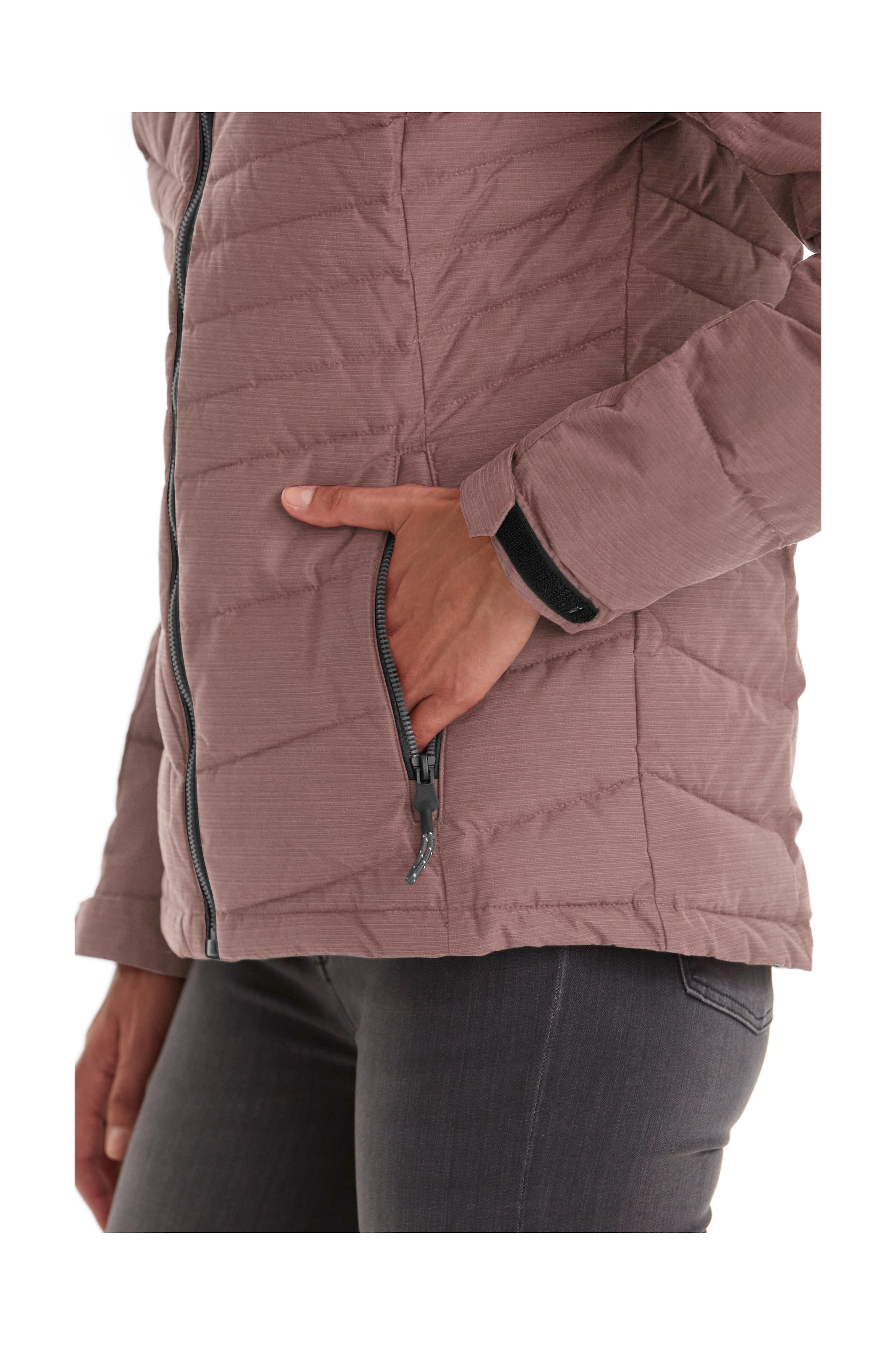 Killtec Steppjacke »KOW 149 WMN QLTD JCKT«, Wasser- und windabweisend, atmungsaktiv, abnehmbare Kapuze