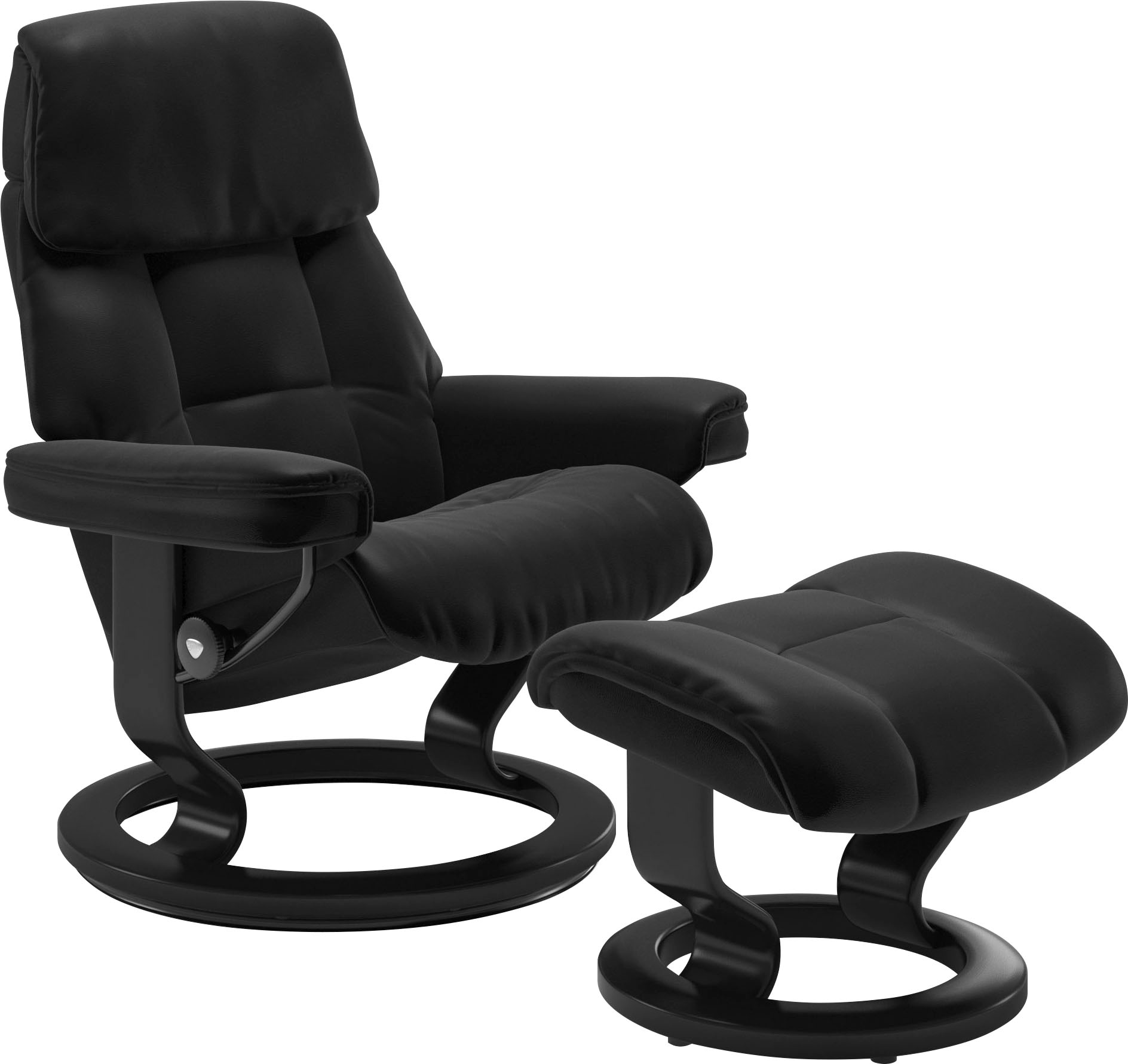 Stressless® Relaxsessel »Ruby« Set, Relaxsessel mit Hocker, mit Classic Bas günstig online kaufen