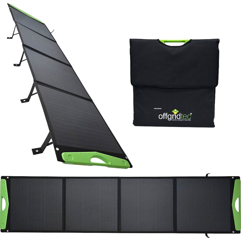 Ecoflow Solaranlage »Delta Max 1600 + 2 x 200W Offgridtec® Hardcover Solartasche«, (Spar-Set)