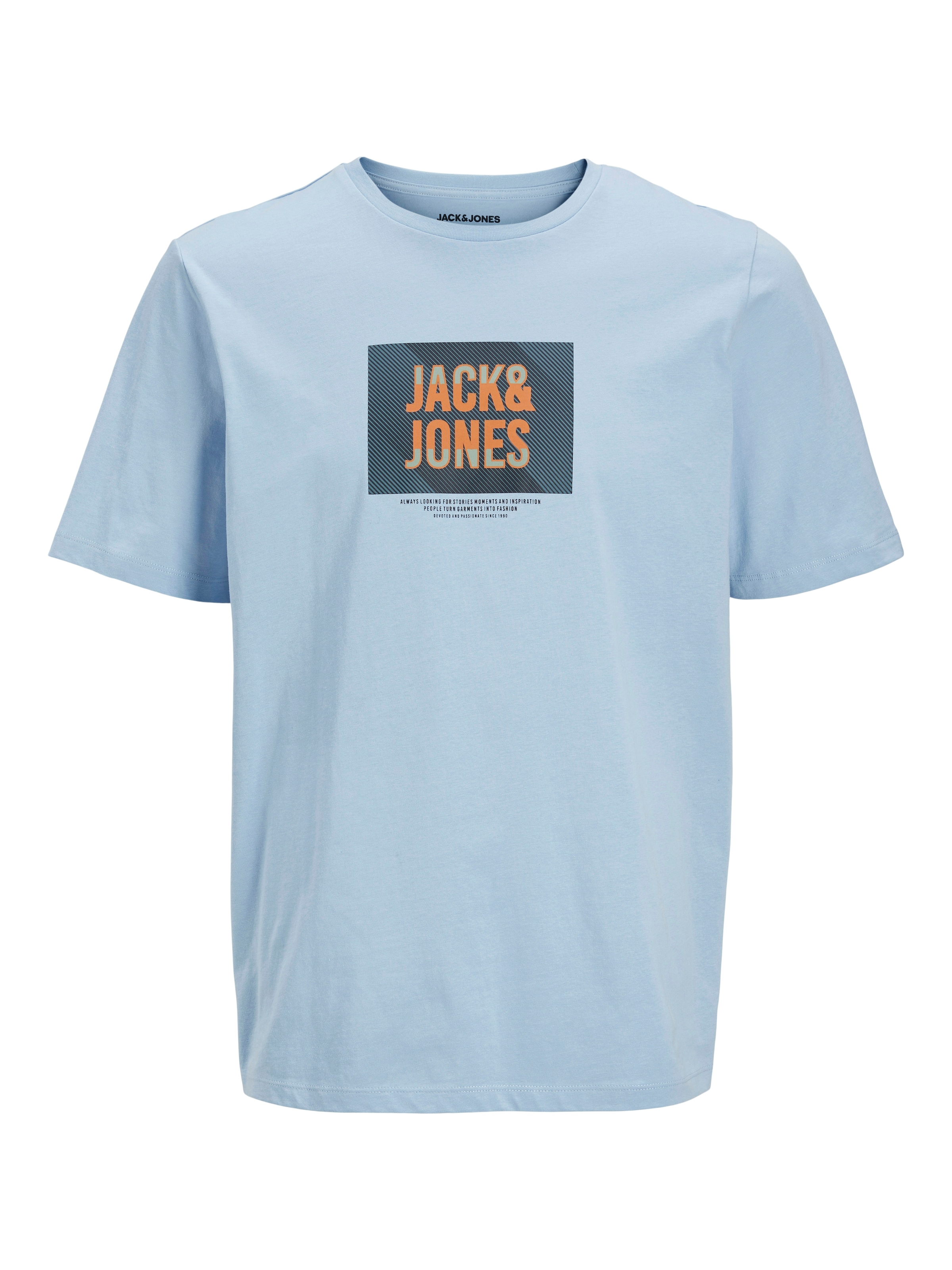 Jack & Jones Print-Shirt »JJHUDSON – Print-Shirt mit Rundhals und Loose Fit«, bedruckt, modisch, loose fit, Jersey