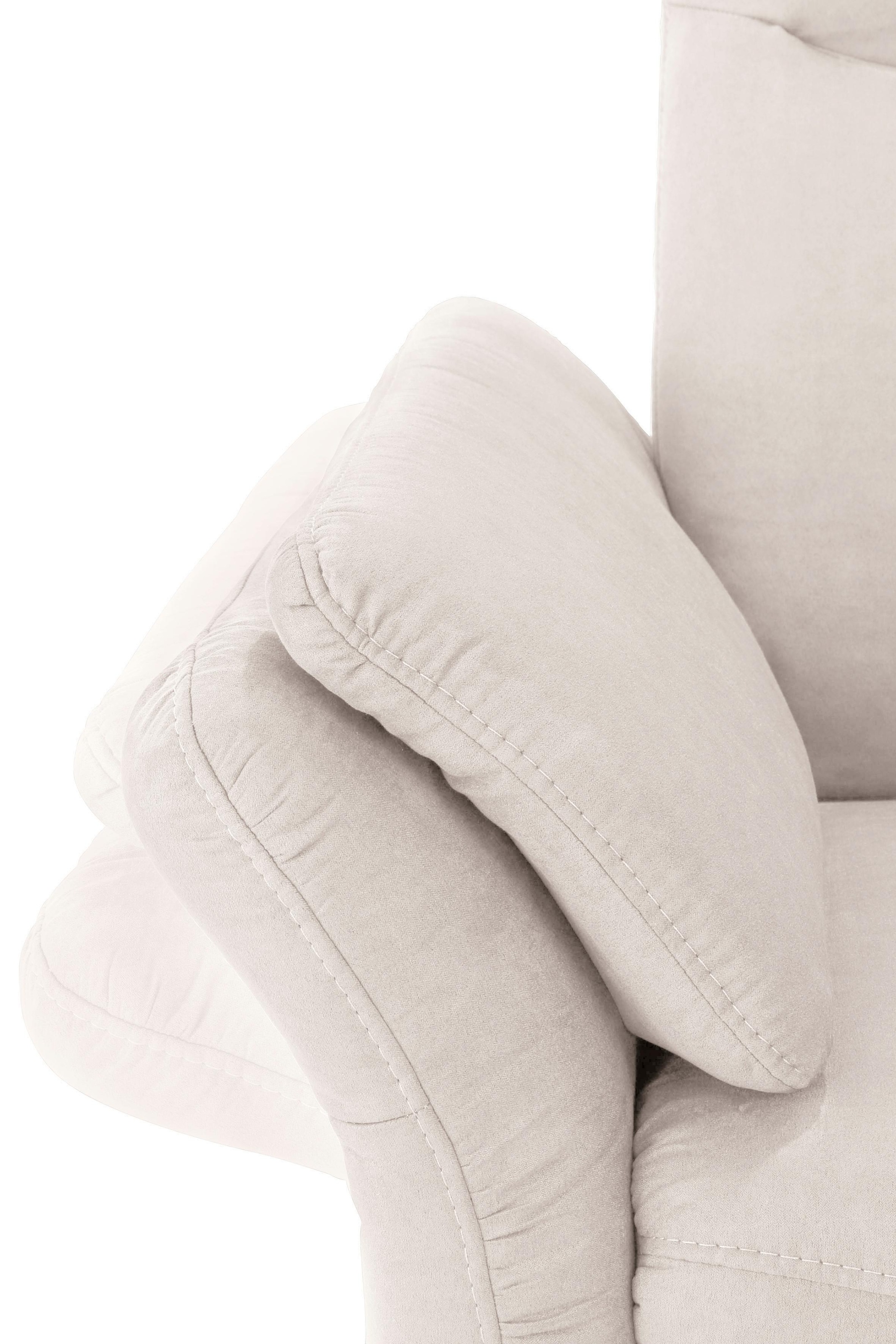 Home affaire Ecksofa »Tahoma L-Form«, mit Armlehnfunktion, wahlweise Bettfunktion, Schublade, Relaxfunktion