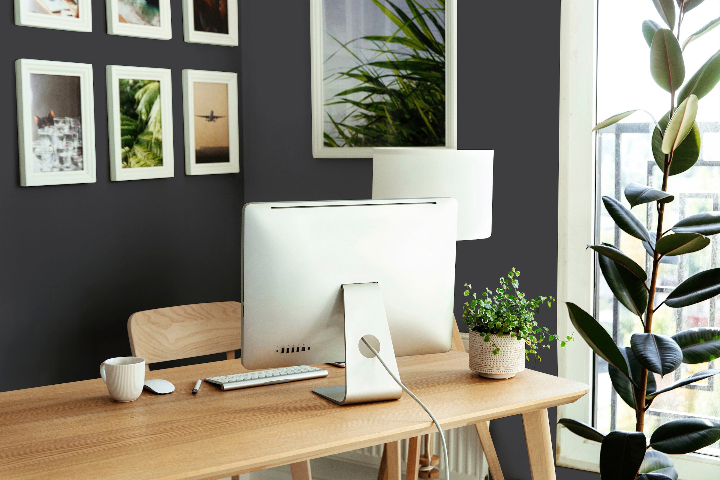 A.S. Création Wand- und Deckenfarbe »Seidenmatt Innenfarbe THE COLOR KITCHEN« Schwarz, für Wohnzimmer Schlafzimmer Flur Küche