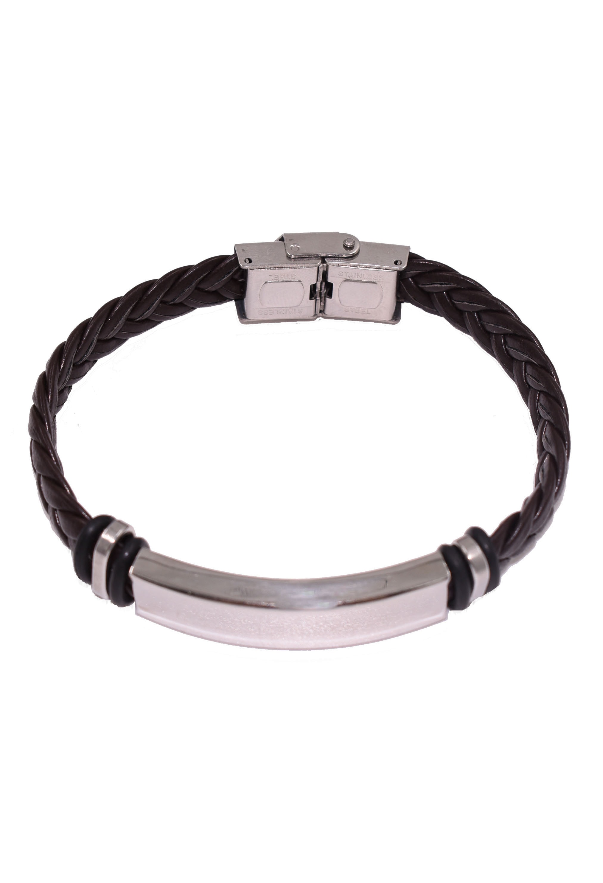 Firetti Lederarmband »Schmuck Geschenk Armschmuck ID-Armband- Optik«, Made in Germany