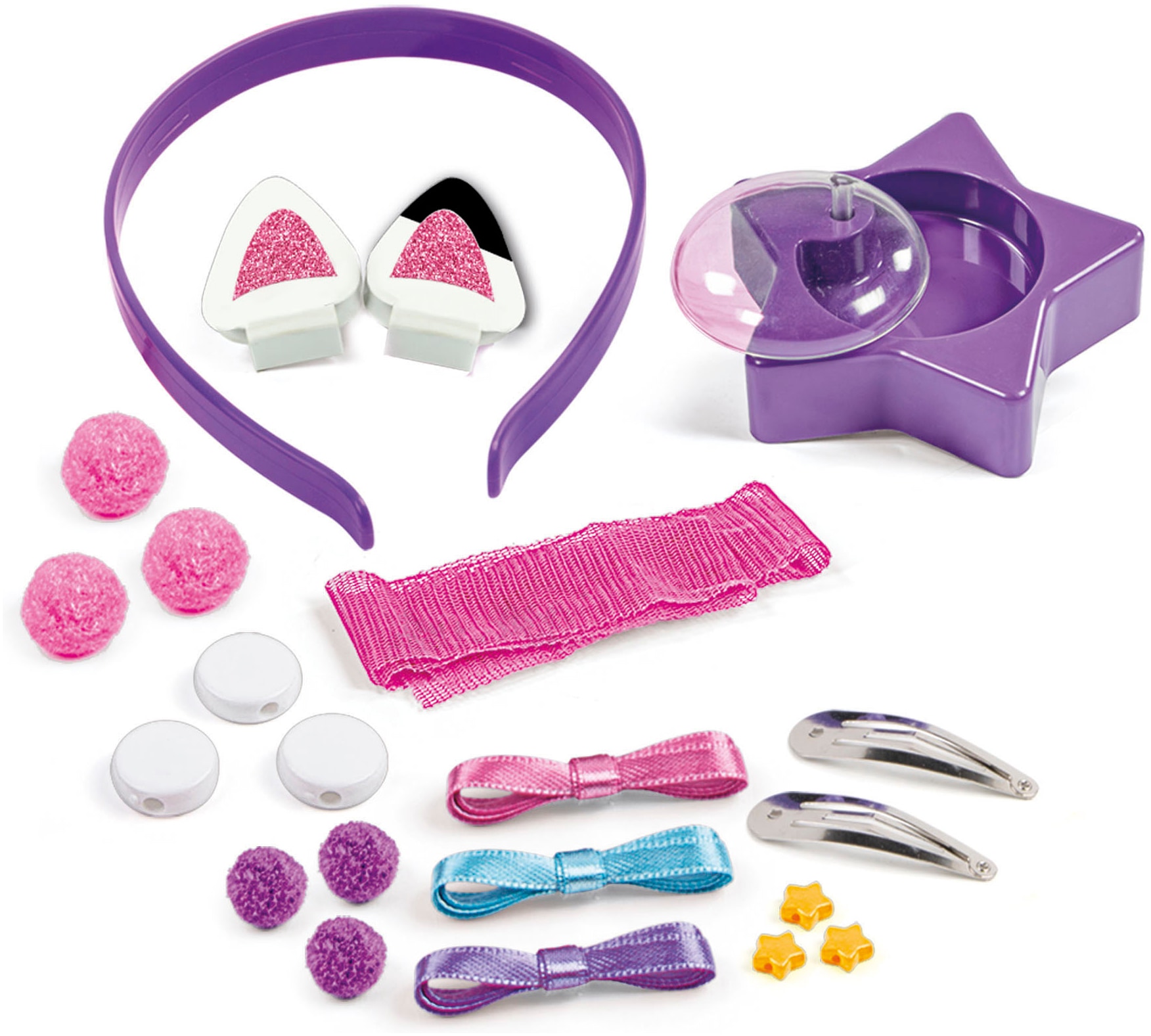 Clementoni® Kreativset »Gabby's Dollhouse, Haar-Accessoires« Made in Europe
