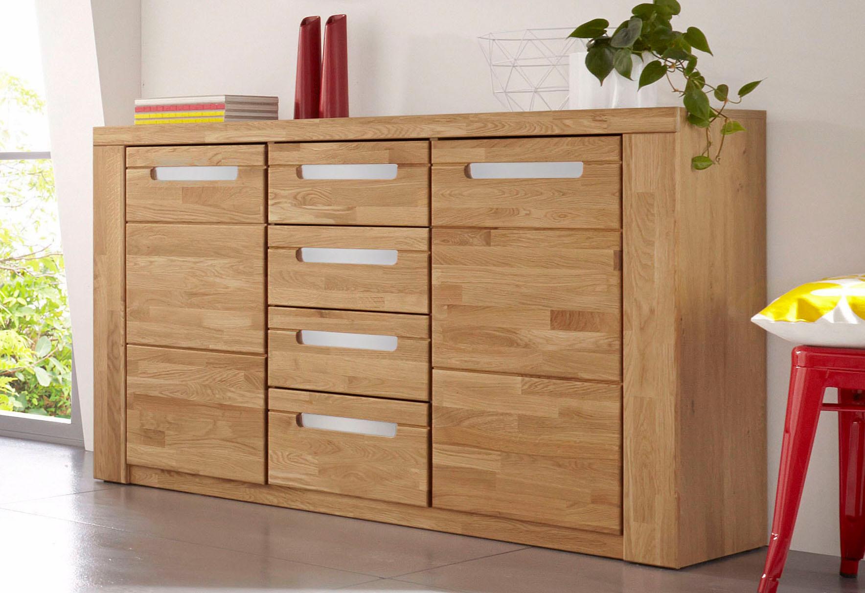 Home affaire Sideboard "Kolding", Breite 140 cm mit 4 Schubkästen günstig online kaufen