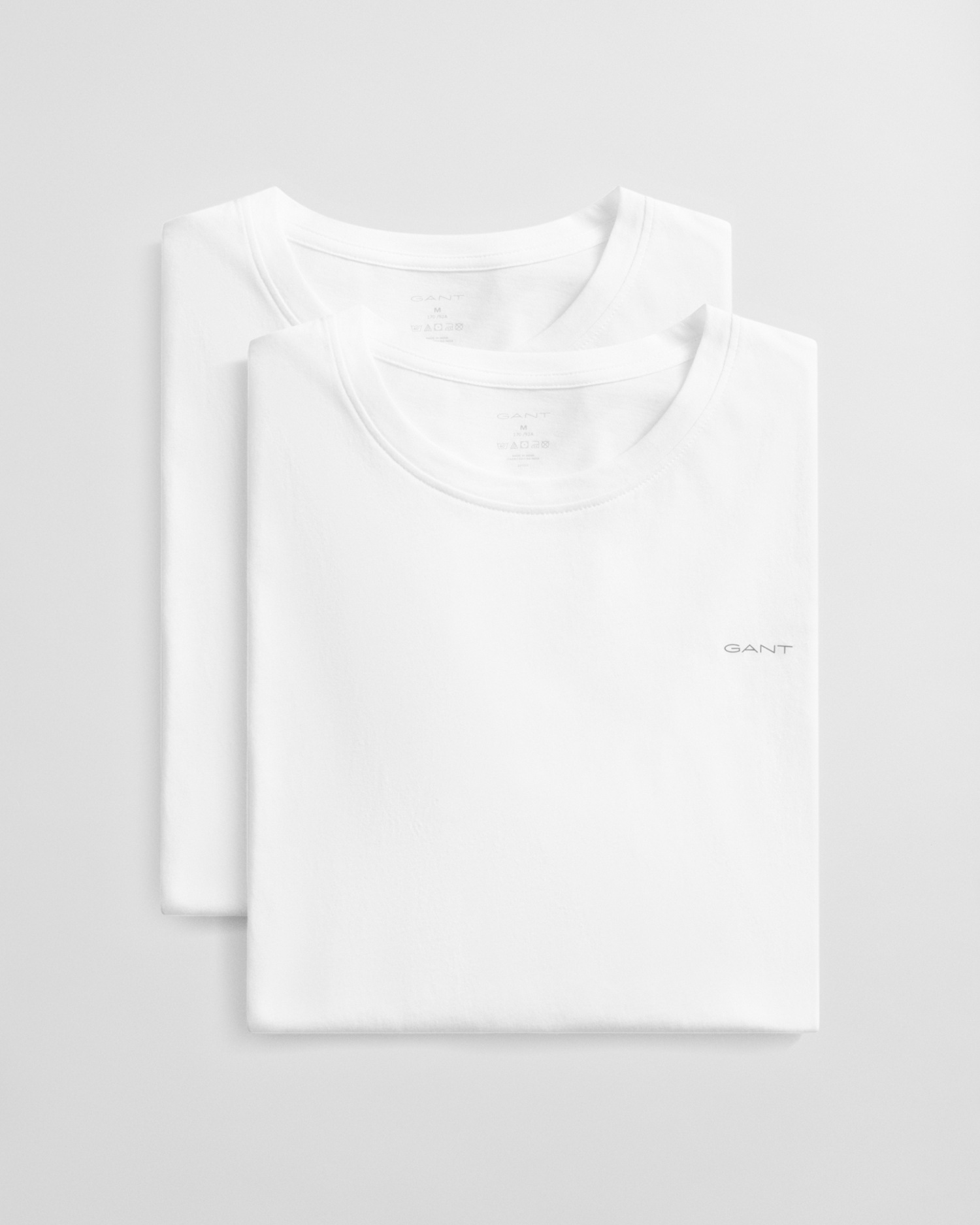 Gant Kurzarmshirt »C-NECK T-SHIRT 2-PACK« Mit Rundhalsausschnitt