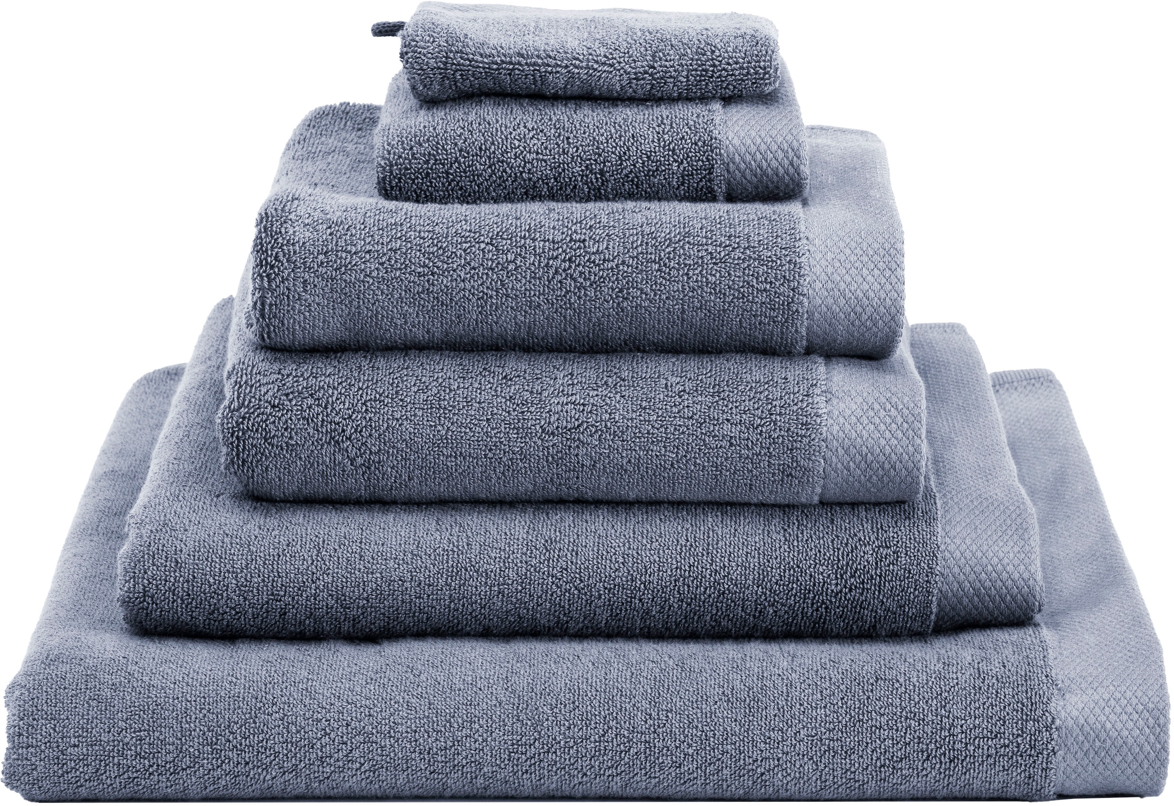 Heckett & Lane Gaestehandtuecher »Heckettlane Gästentuch Premium« Gästentücherset aus hochwertige Baumwolle, 650gr/m²