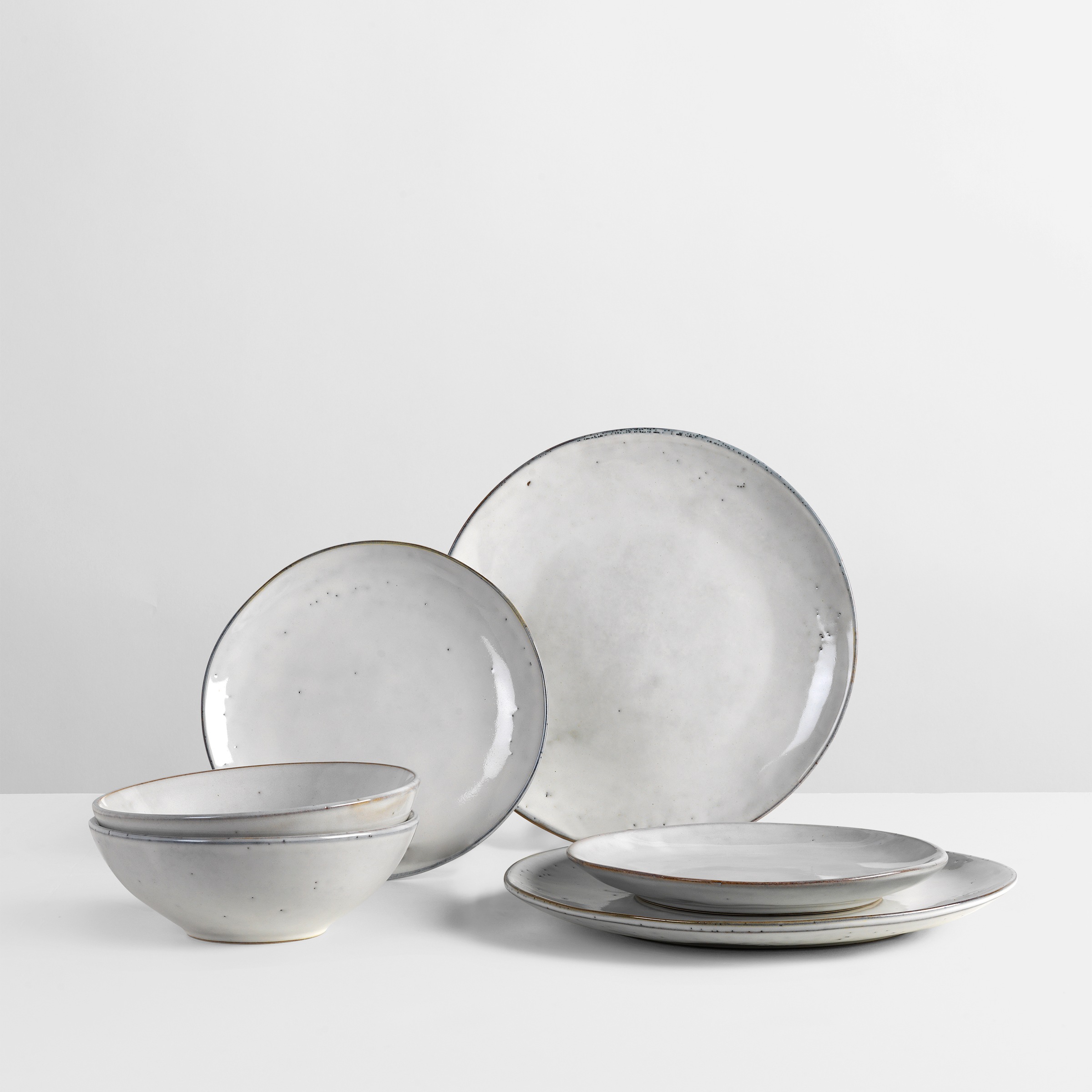 Broste Copenhagen Geschirr-Set »Nordic Sand, inklusive Spültuch Set aus 100 günstig online kaufen