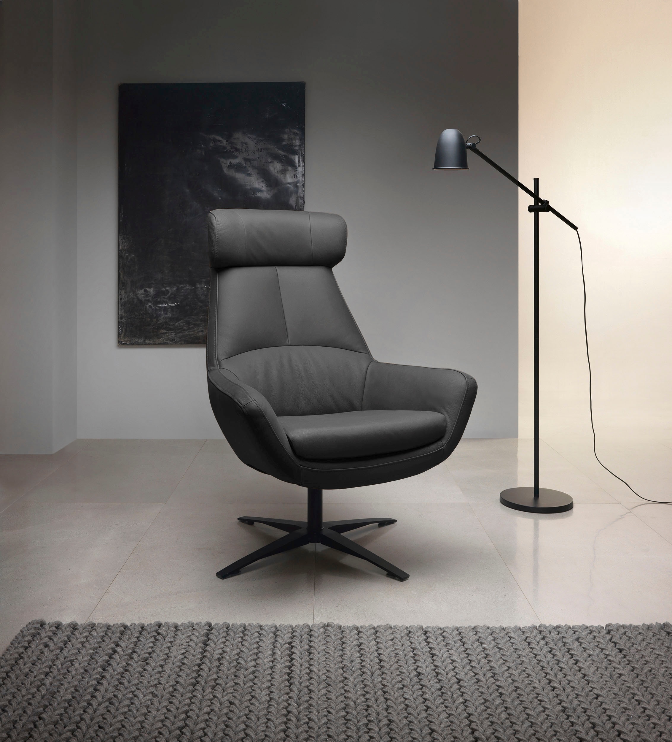 BETYPE Drehsessel »Be Organic High Back, Loungesessel, Hochlehnsessel«, in günstig online kaufen