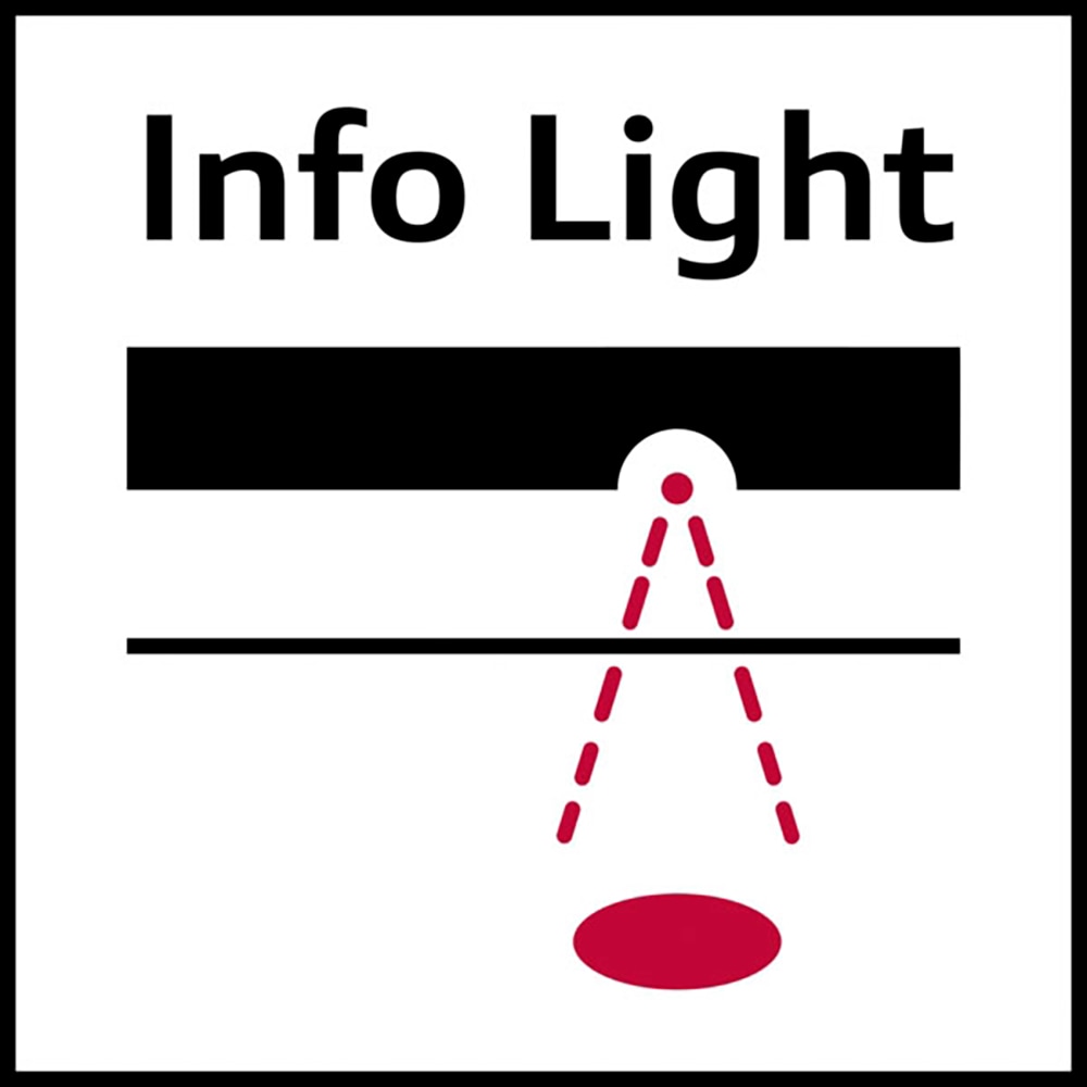 NEFF vollintegrierbarer Geschirrspüler N 70 »S257YAX03E«, 13 Maßgedecke, Info Light: projizierter Punkt während des Betriebs