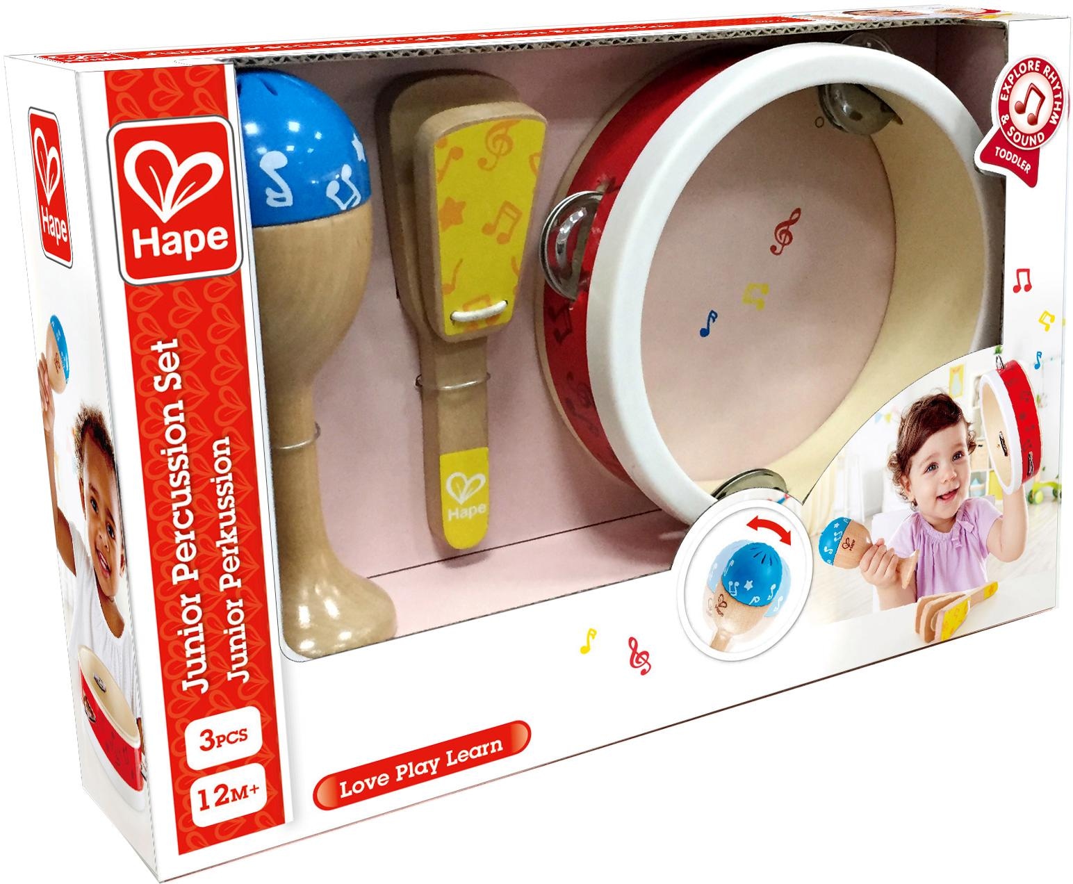 Hape Spielzeug-Musikinstrument »Junior Perkussion Set«