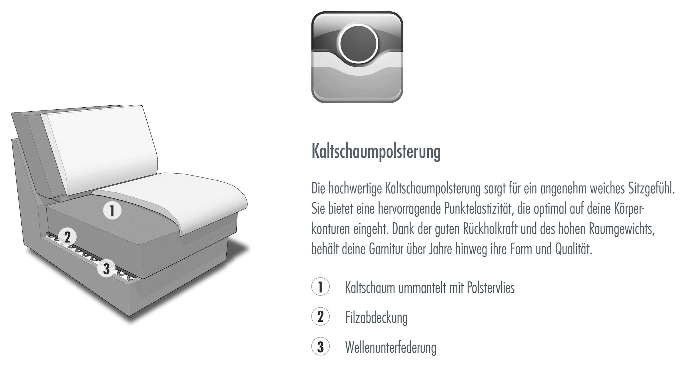 Die PlanBar Ecksofa »ZE-EM20028 L-Form, Breite 248 cm« wahlweise mit Kopfstützen und Sitztiefenverstellung