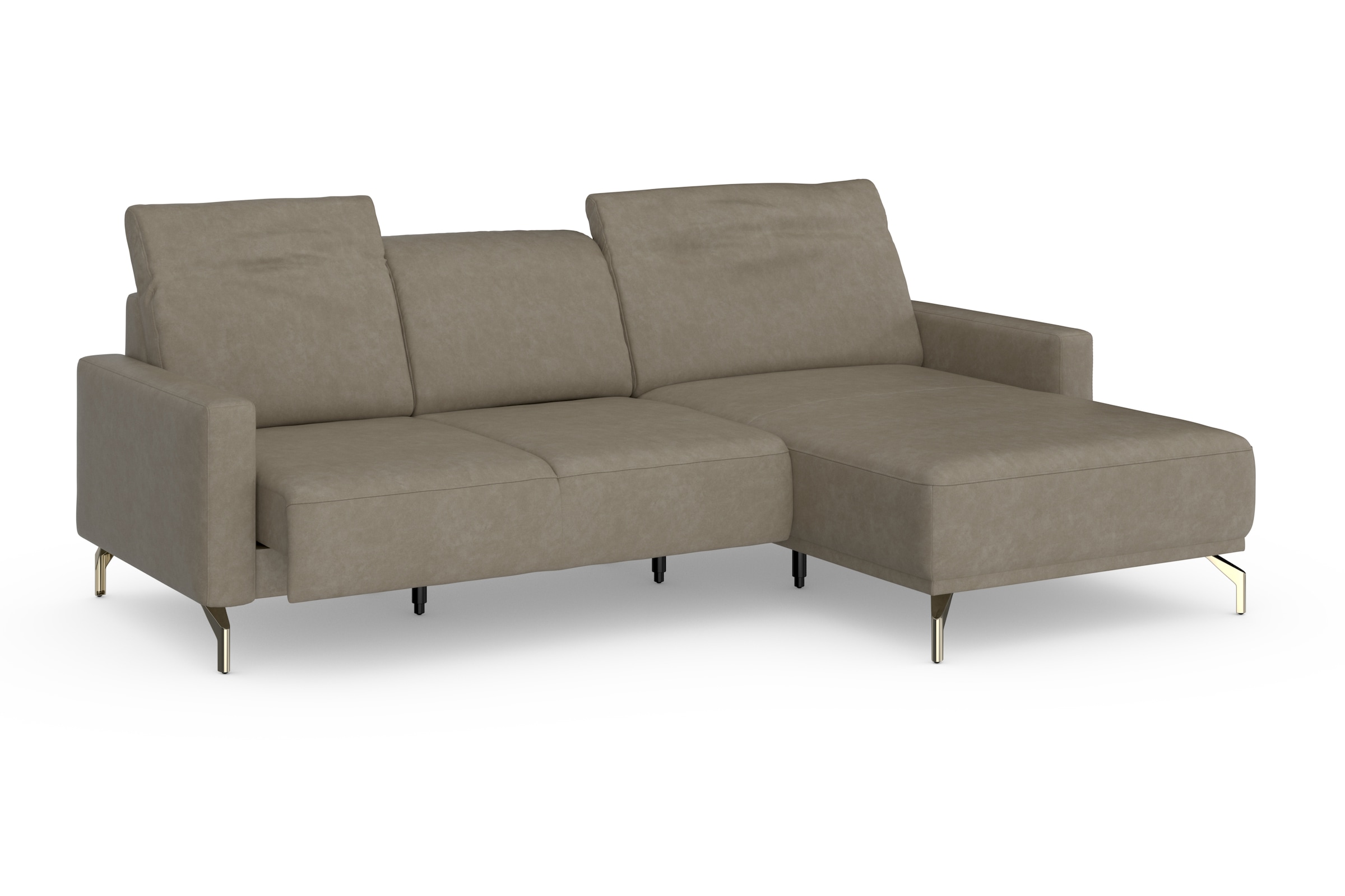 sit&more Ecksofa »Bailando L-Form«, wahlweise mit Kopfteilverstellung und Vorziehsitz, motorisch