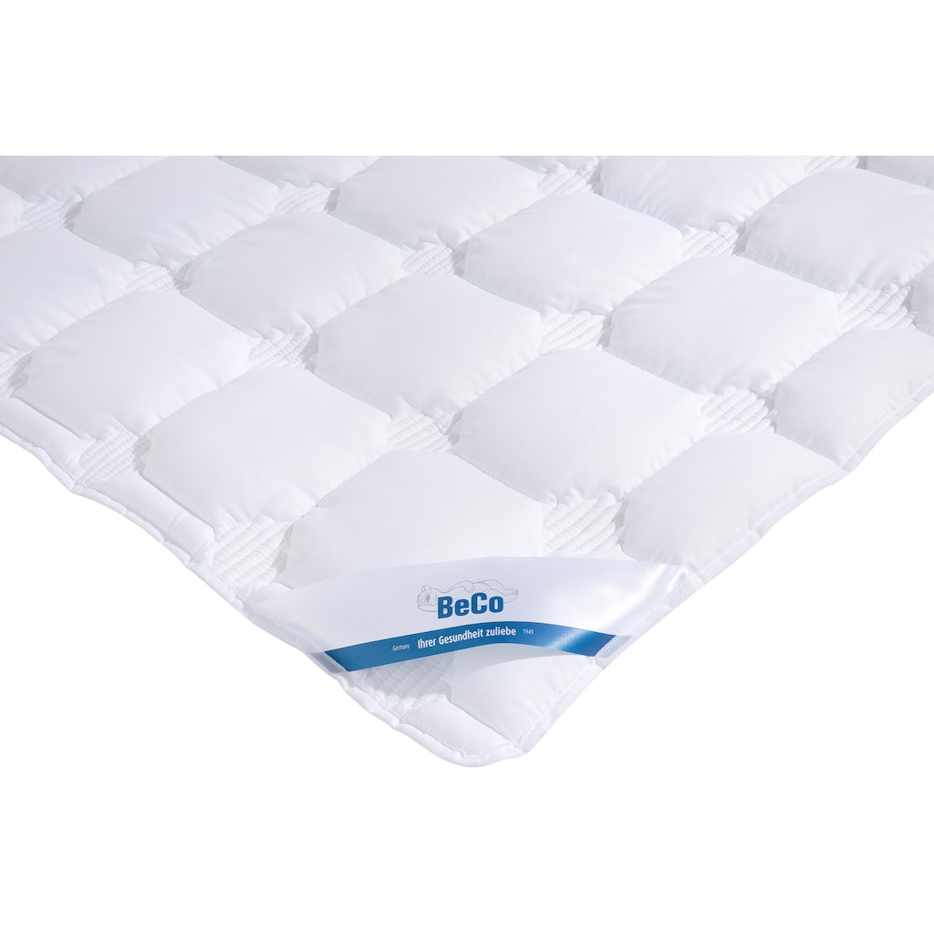 Beco Microfaserbettdecke + Kopfkissen »Medibett Cotton Soft, Bettwaren-Set in 135x200 cm, Sommer oder Winter«, (Spar-Set, 2 Bettdecken+ 2 Kopfkissen)