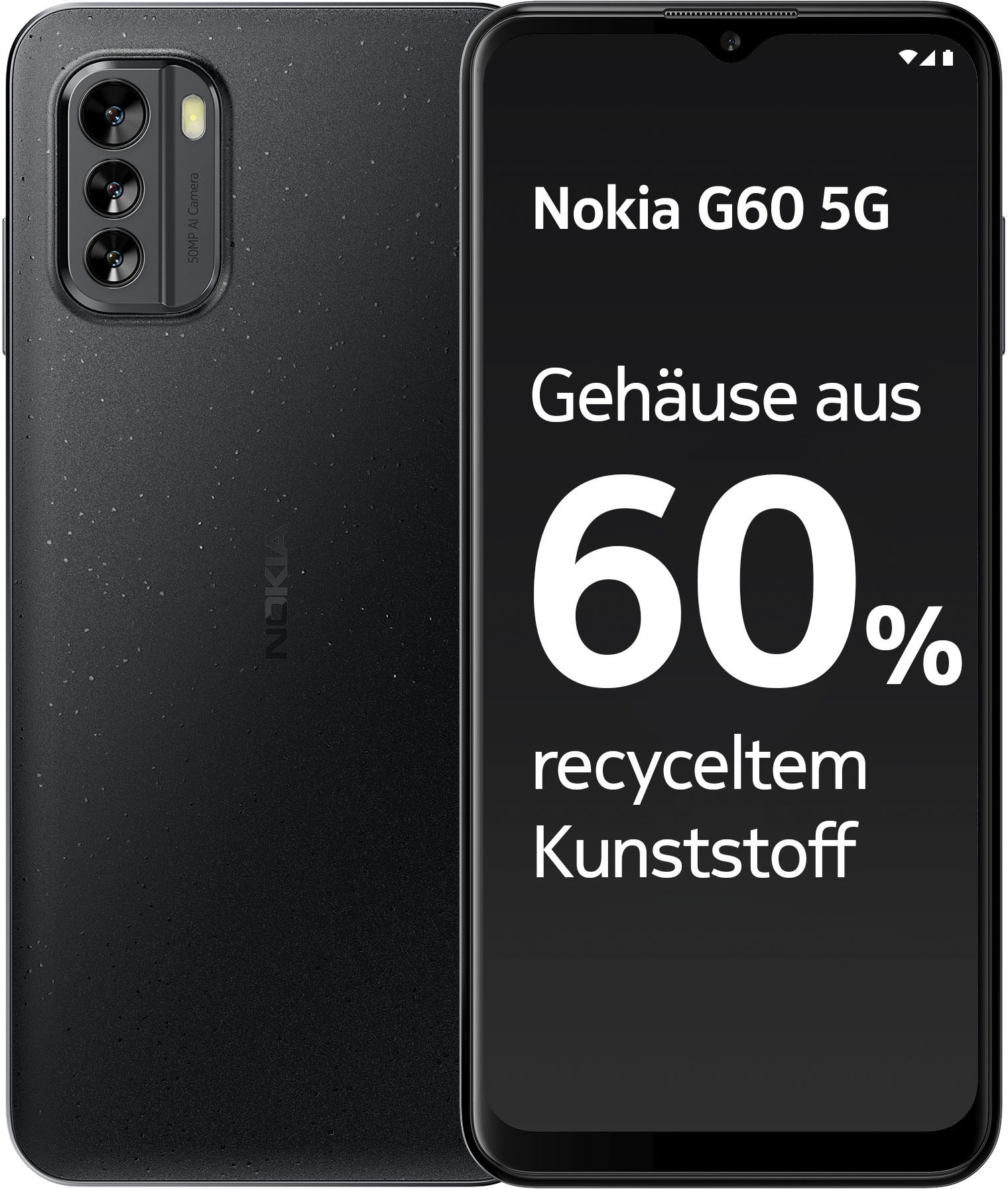 4. Bild von Nokia Smartphone »Prokids Phone – G60«, Pure Black, 16,71 cm/6,58 Zoll, 50 MP Kamera