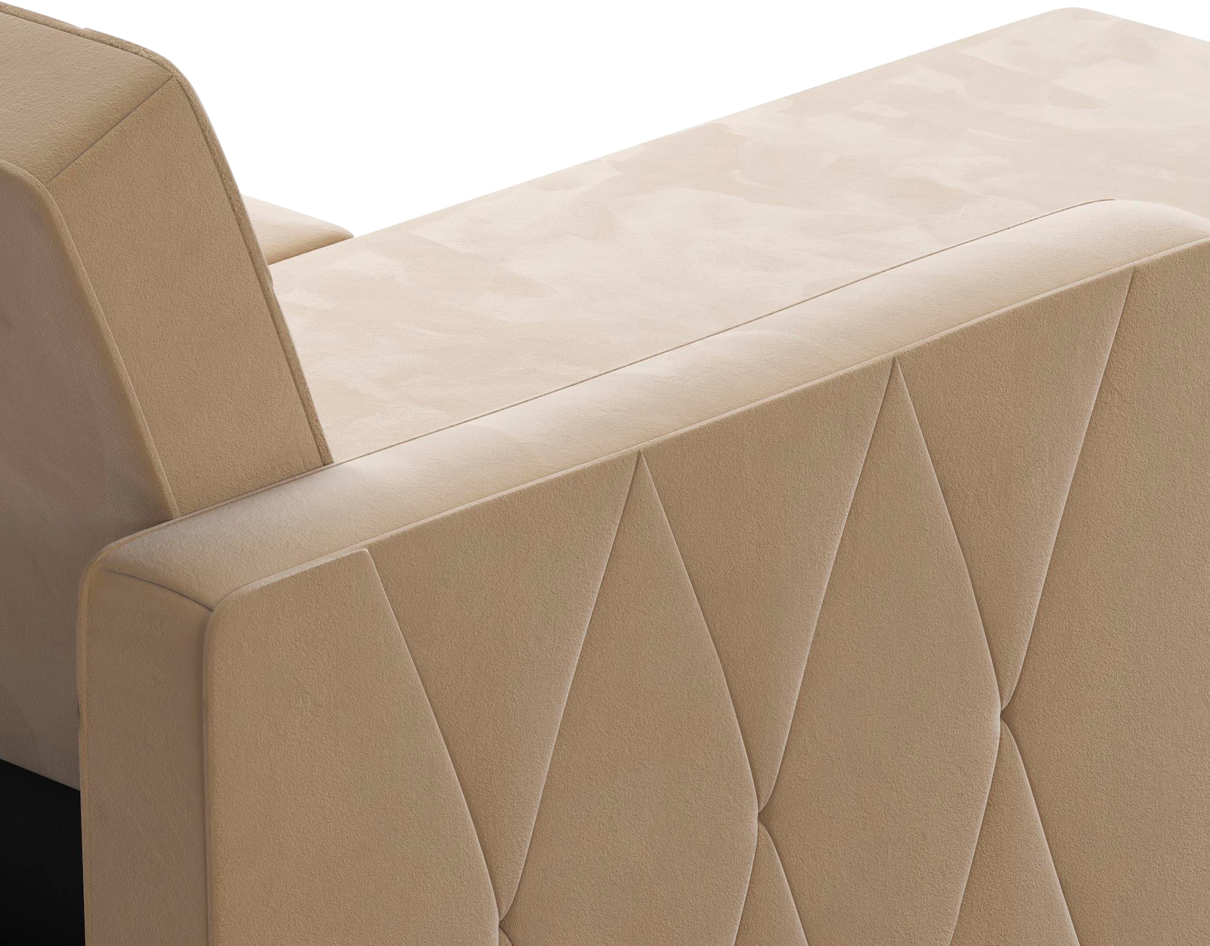 Cosmo Living Ecksofa »Liberty«, mit Schlafffunktion, Recamiere mit Stauraum beidseitig montierbar