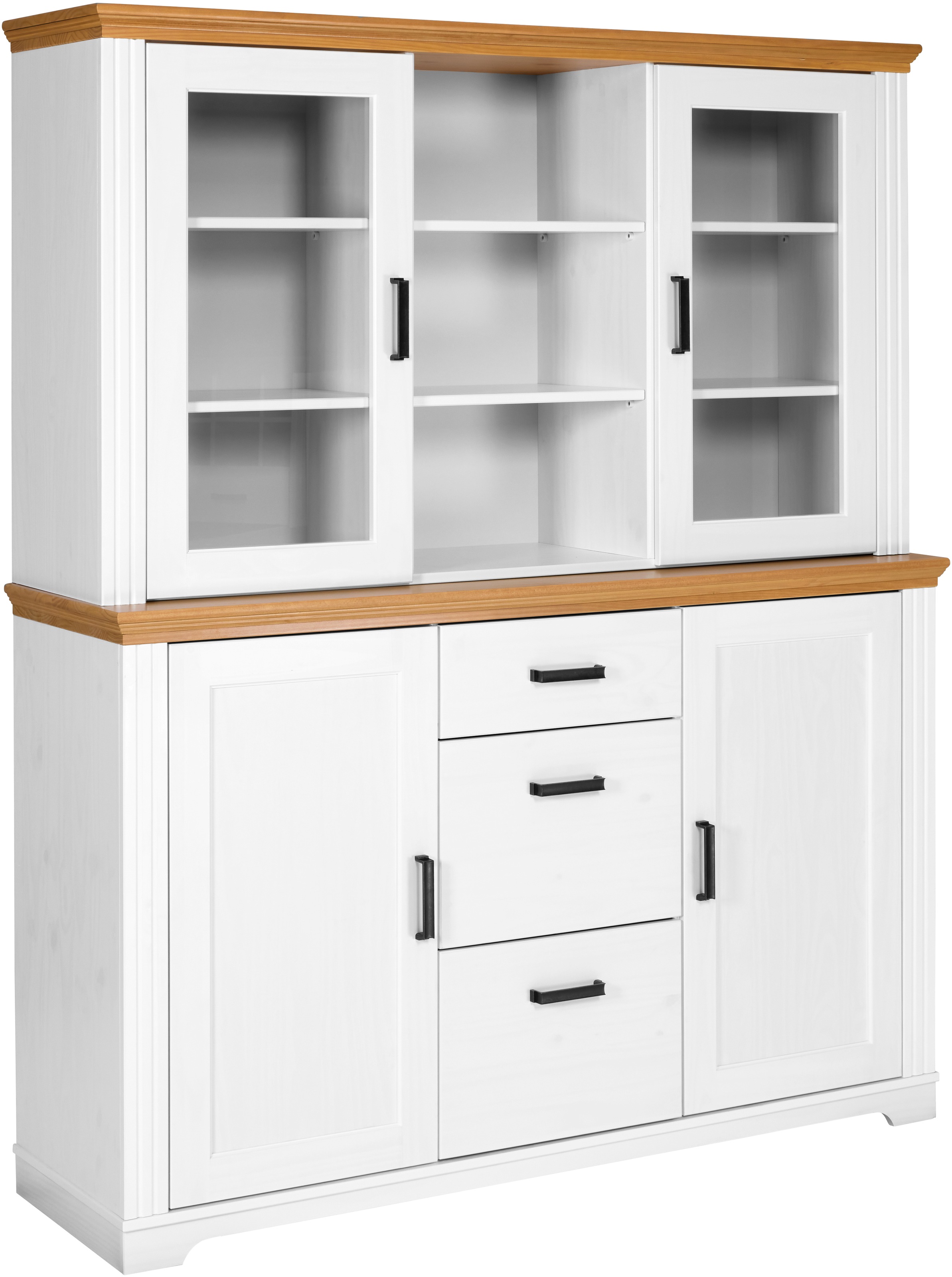 Inter Link Buffet »Buffet Maluno« 1 Stk. tlg. Kiefer Massiv, soft-close, St günstig online kaufen