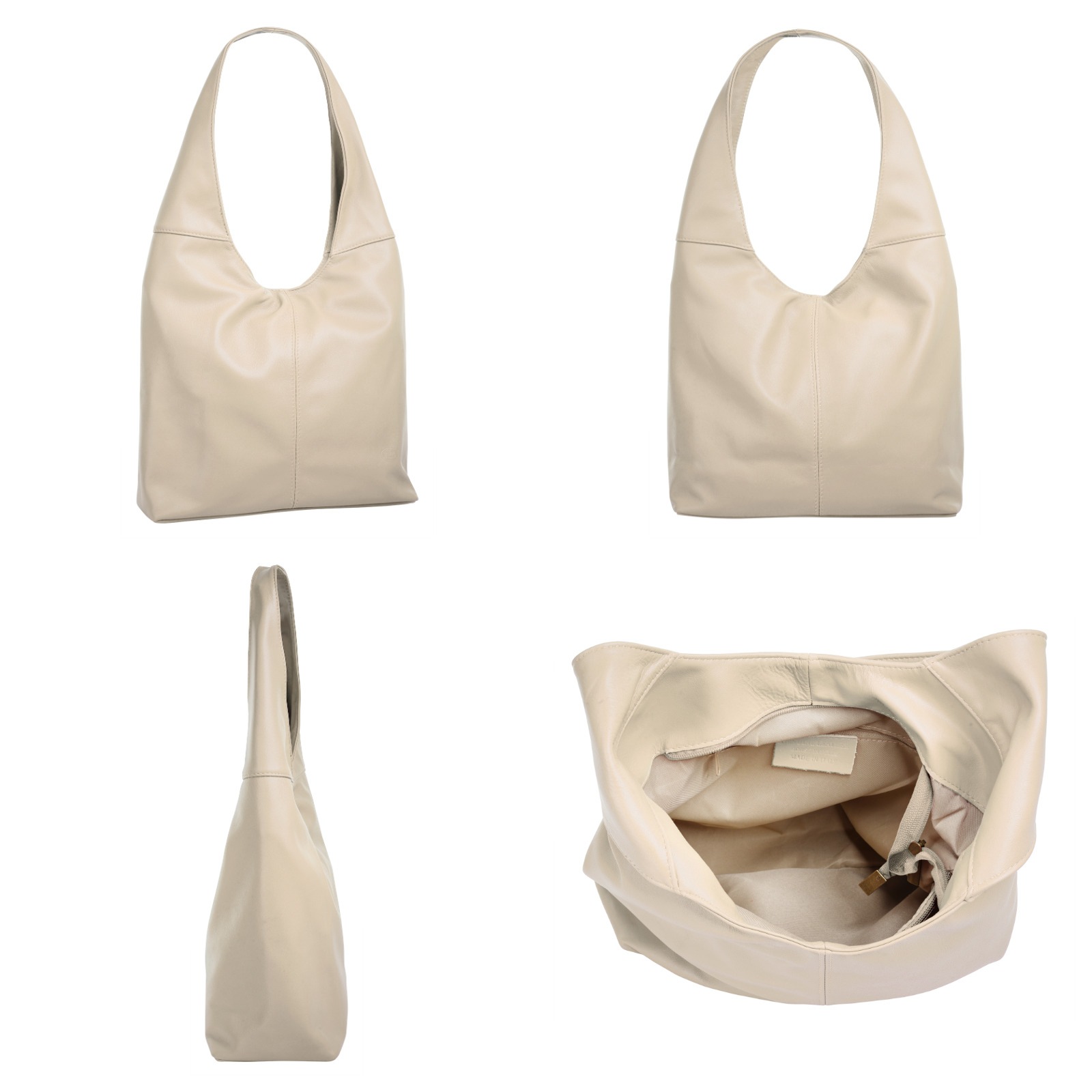 Piké Shopper, echt Leder, Made in Italy