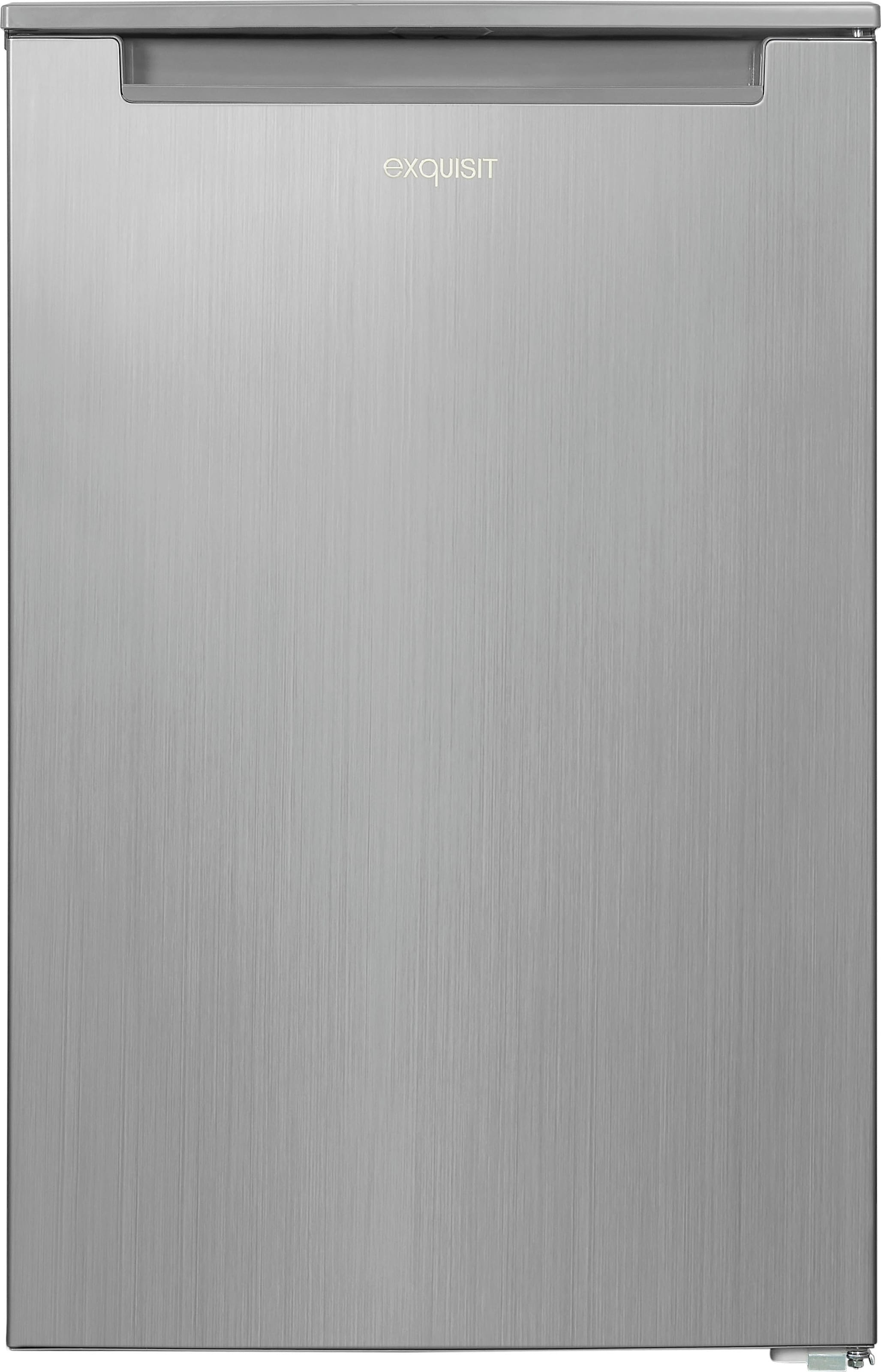 exquisit Gefrierschrank »GS81-040C inoxlook«, 85,5 cm hoch, 54,5 cm breit, energiesparend in Energieefizienz C, 87 Liter Nutzinhalt, 4 Sterne