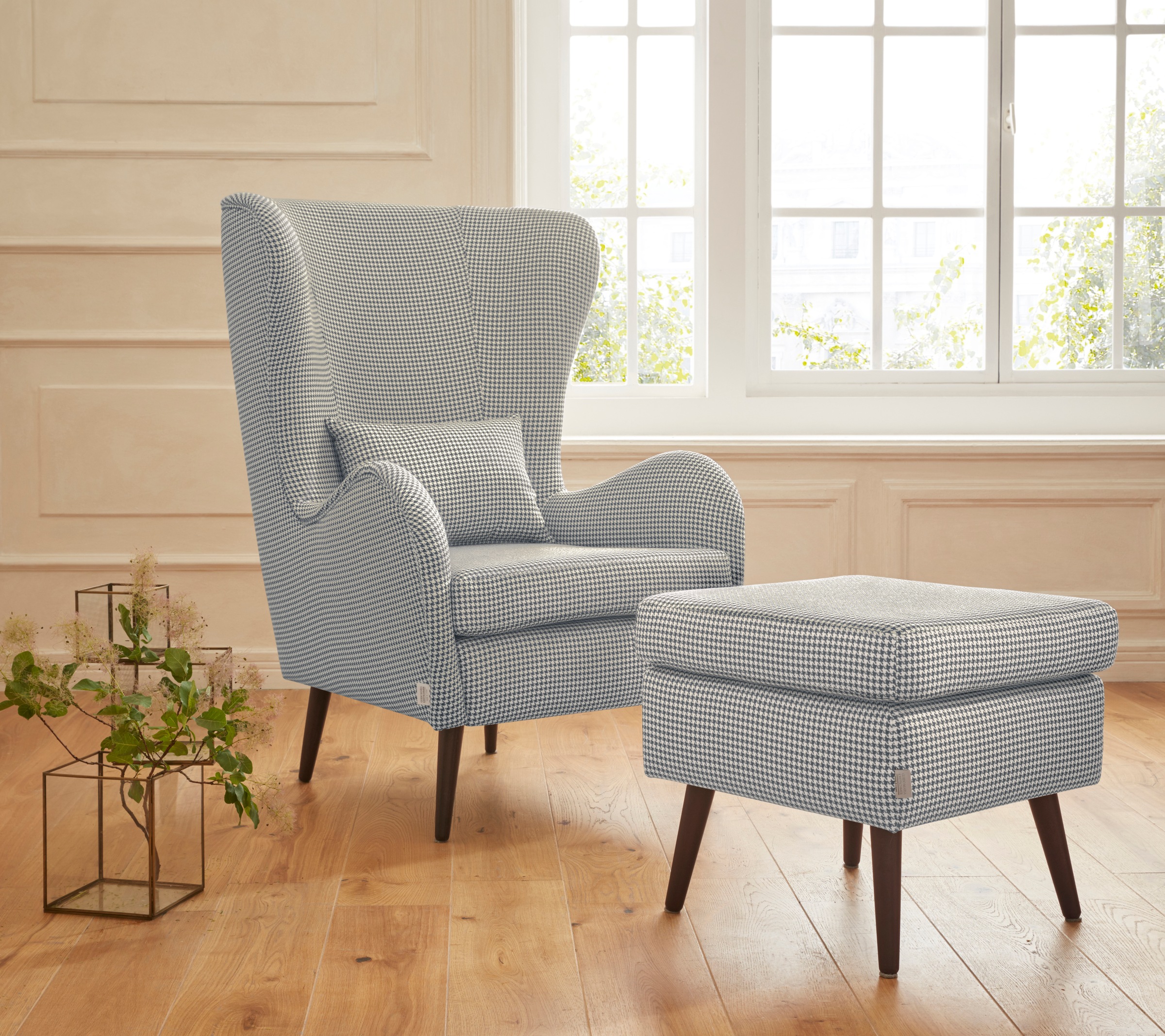 Guido Maria Kretschmer Home&Living Sessel »Sallito«, incl. Hocker, in 6 Bez günstig online kaufen
