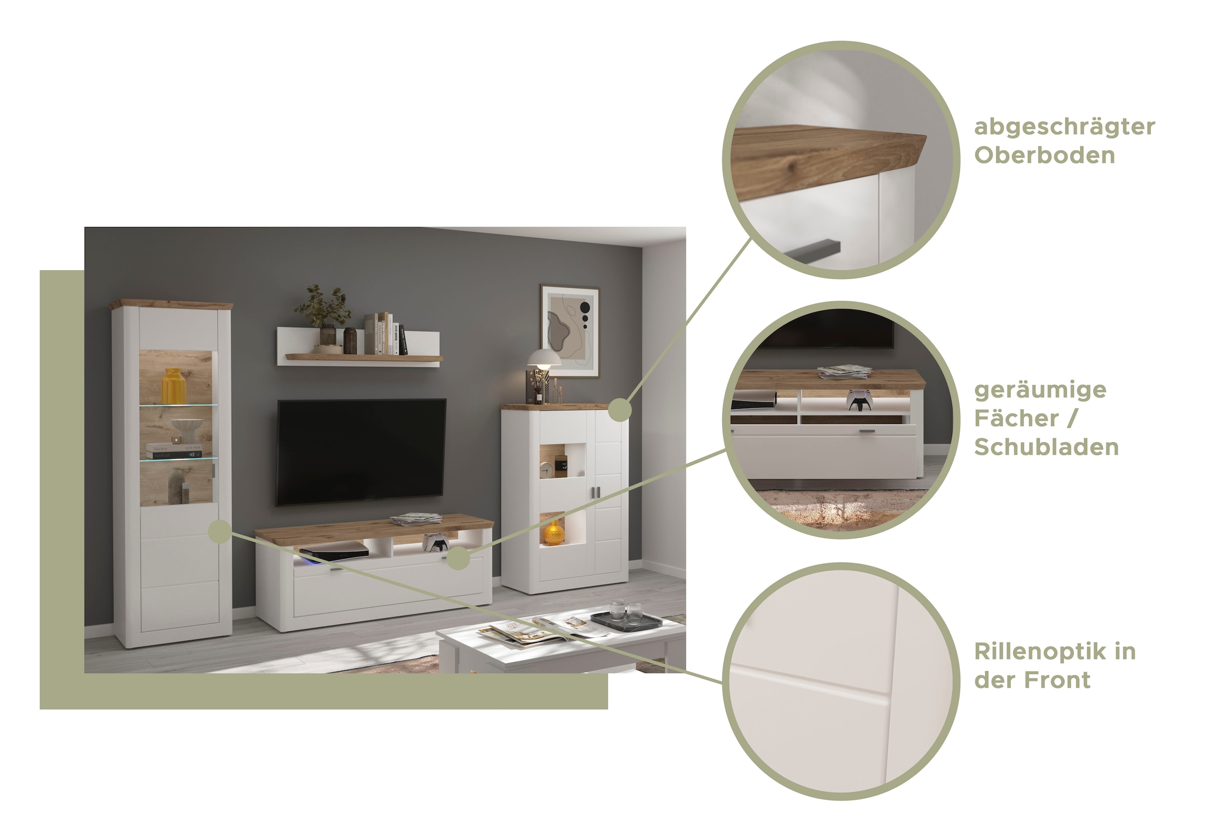Home affaire Lowboard »Halmstad«