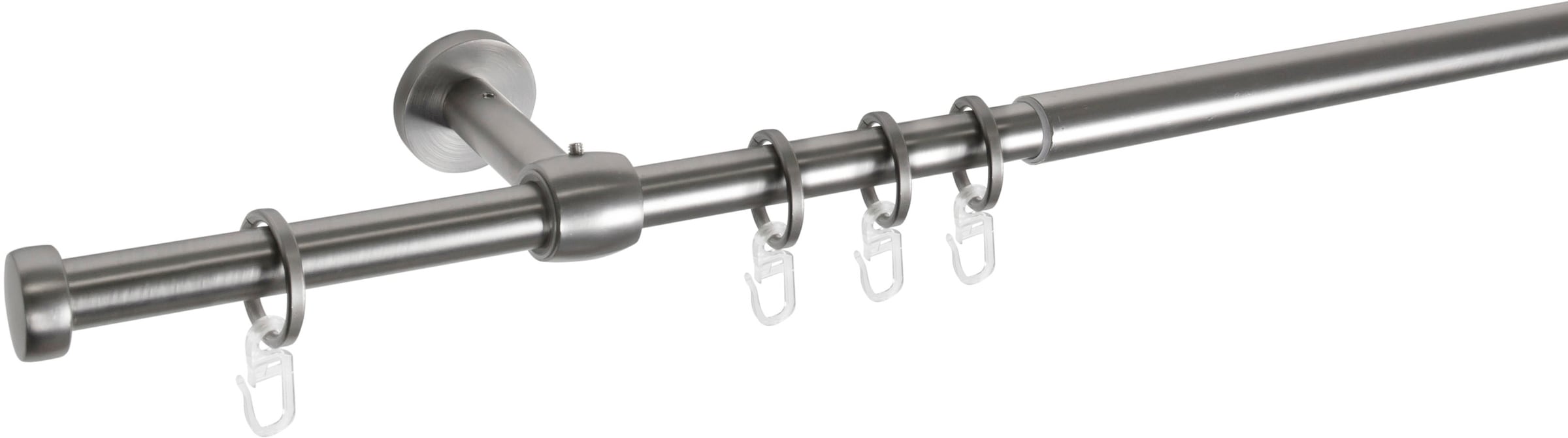 mydeco Gardinenstange »Cap-Noble« Ø 16 mm 1 läufig-läufig ausziehbar günstig online kaufen