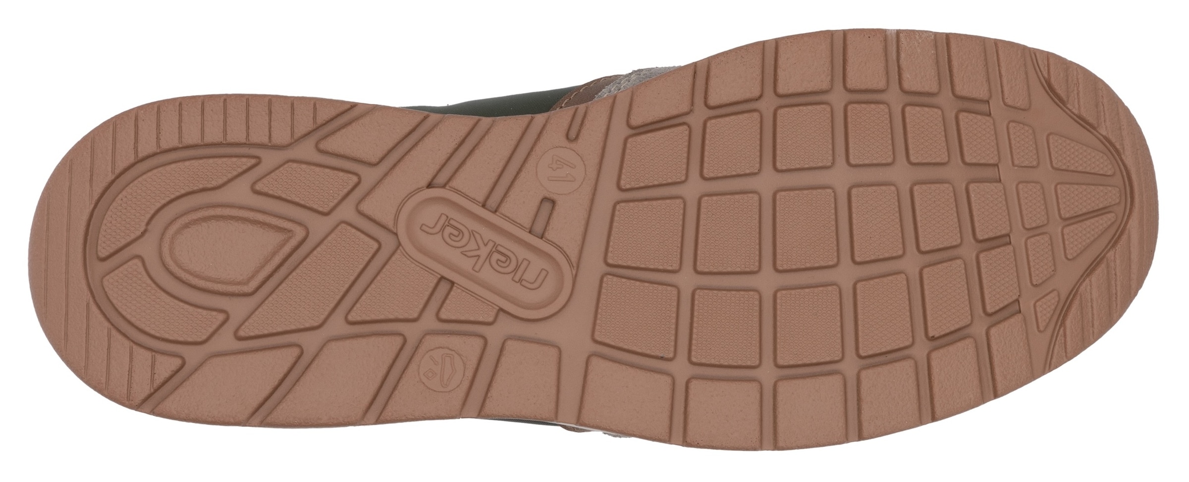 Rieker Sneaker, Schnürschuh, Halbschuh, Freizeitschuh mit gepolstertem Schaftrand