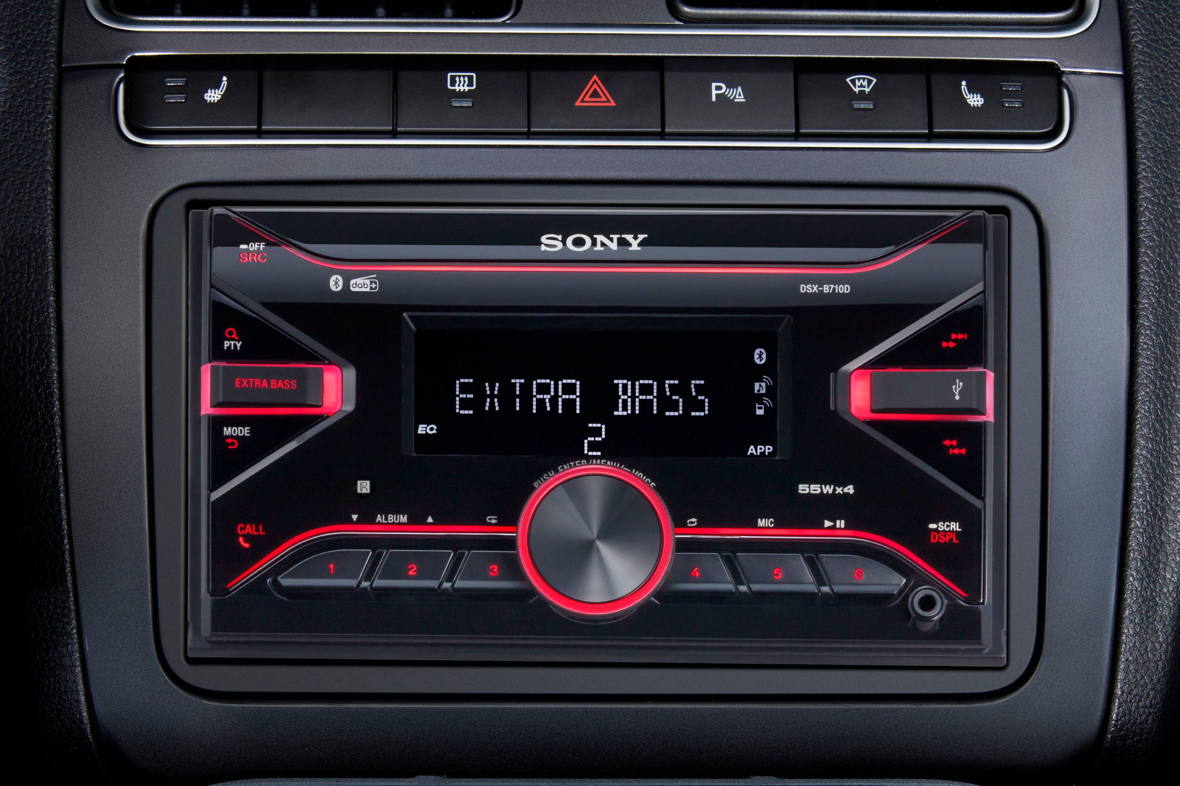 Autoradio (DAB+)-FM-Tuner online (Bluetooth Sony 55 Digitalradio W) »DSXB710KIT«, bestellen