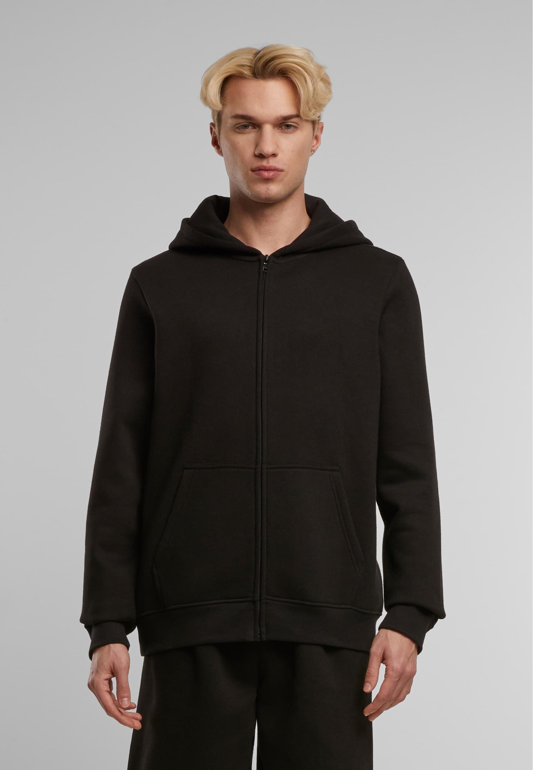 URBAN CLASSICS Sweatjacke »Urban Classics Basic Essential Zip Hoody«
