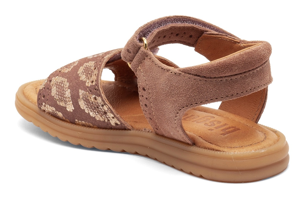 Bisgaard Sandale »andrea Weite: normal«, Festtagsschuh, Mädchen Schuh mit Klett, Größenschablone zum Download