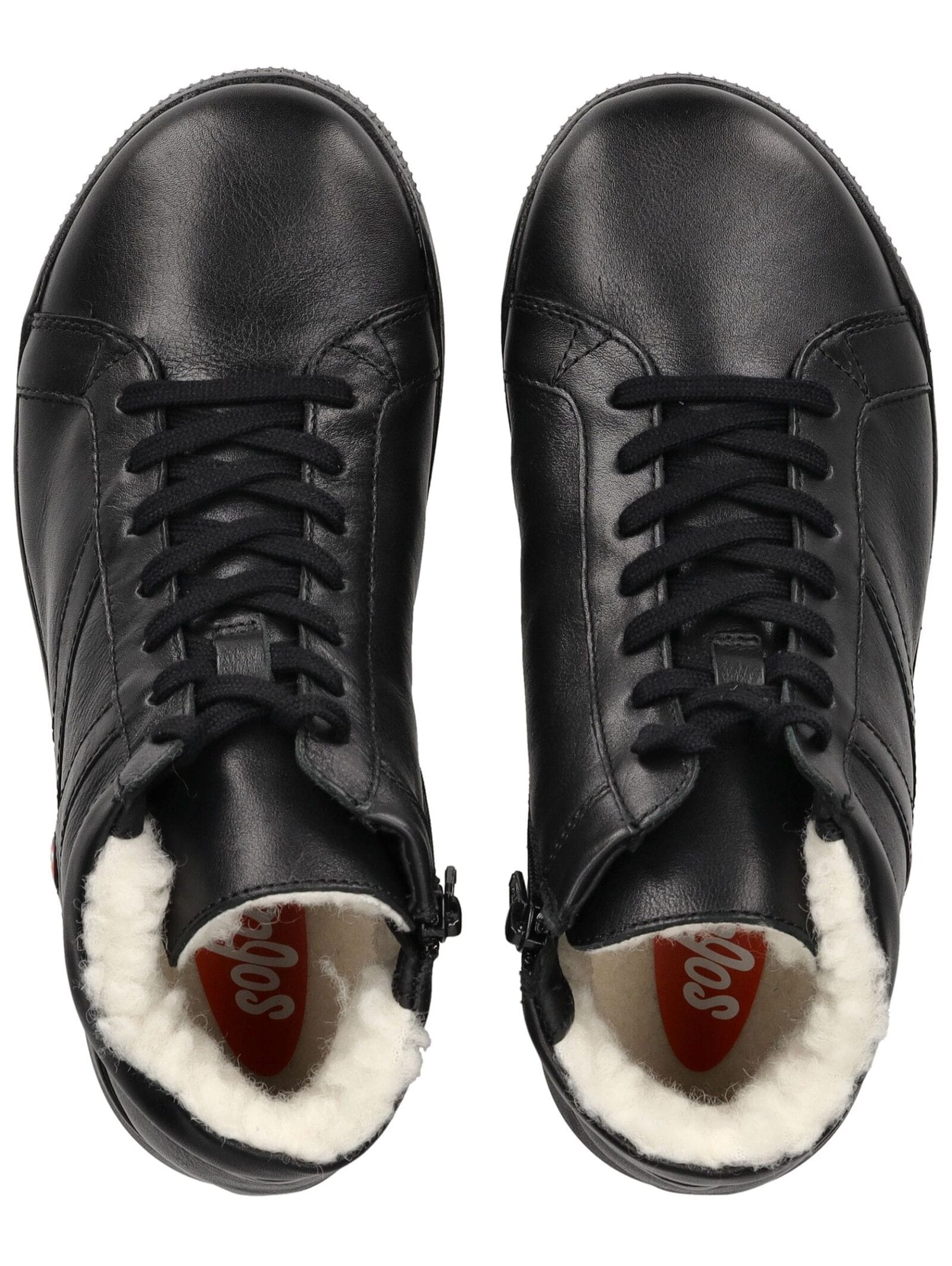 softinos Schnürstiefelette »softinos Stiefelette Leder«