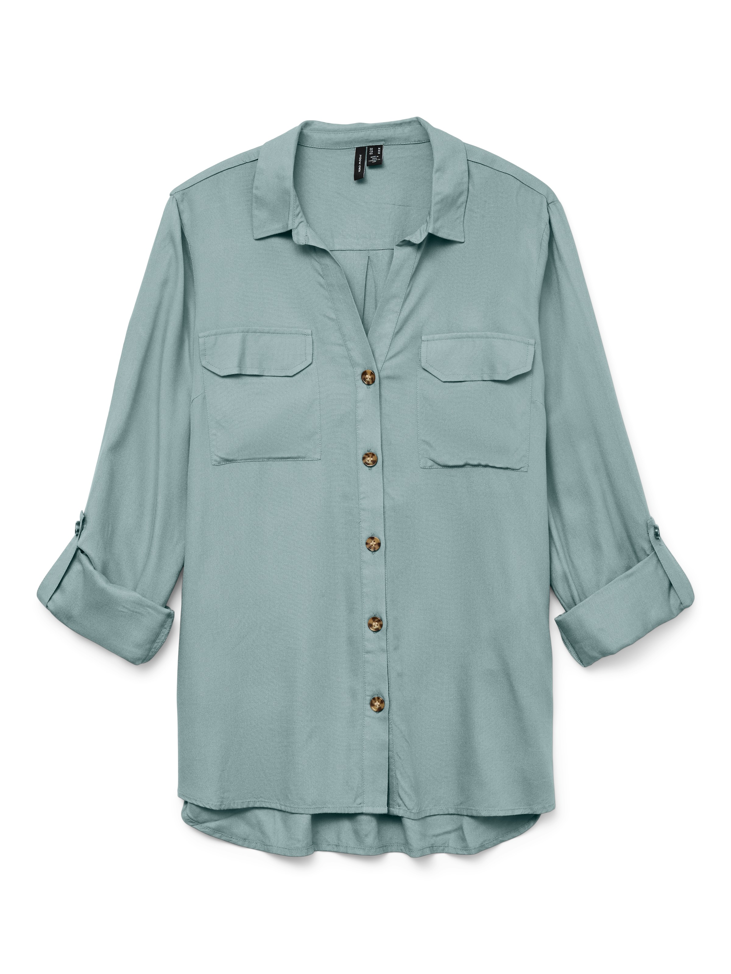 Vero Moda Hemdbluse »VMBUMPY L/S SHIRT NEW WVN GA NOOS«