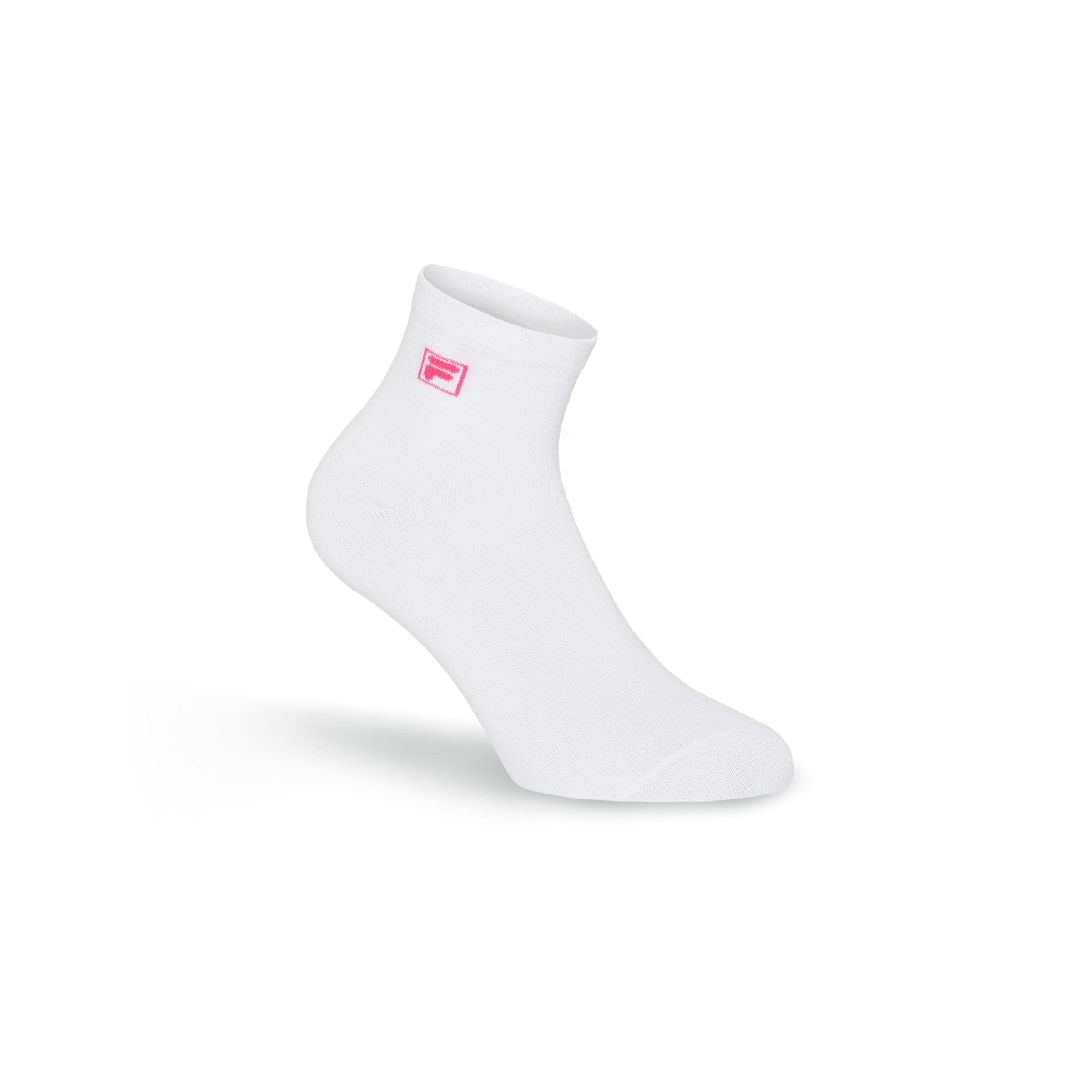 Fila Kurzsocken »UNISEX QUARTER PLAIN SOCKS«, (3 Paar), mit eingestrickem Logo