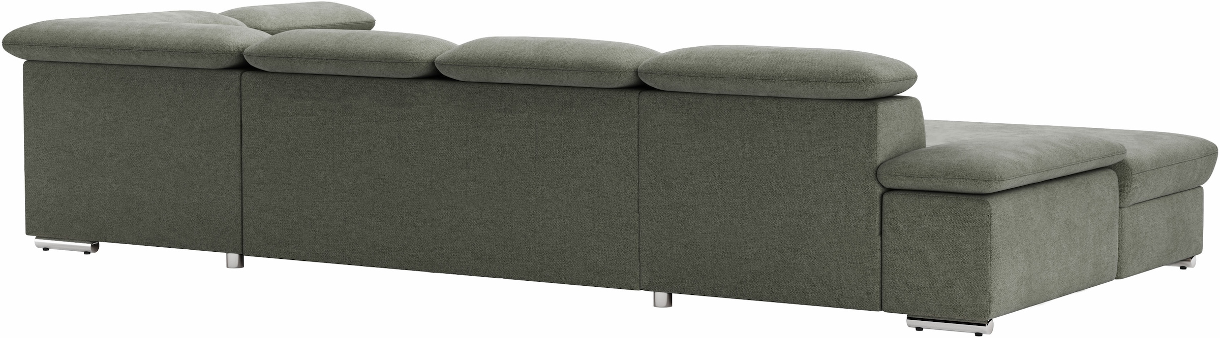 sit&more Wohnlandschaft »Valantine U-Form«, inkl. Kopf- und Armteilverstellung, wahlweise mit Bettfunktion