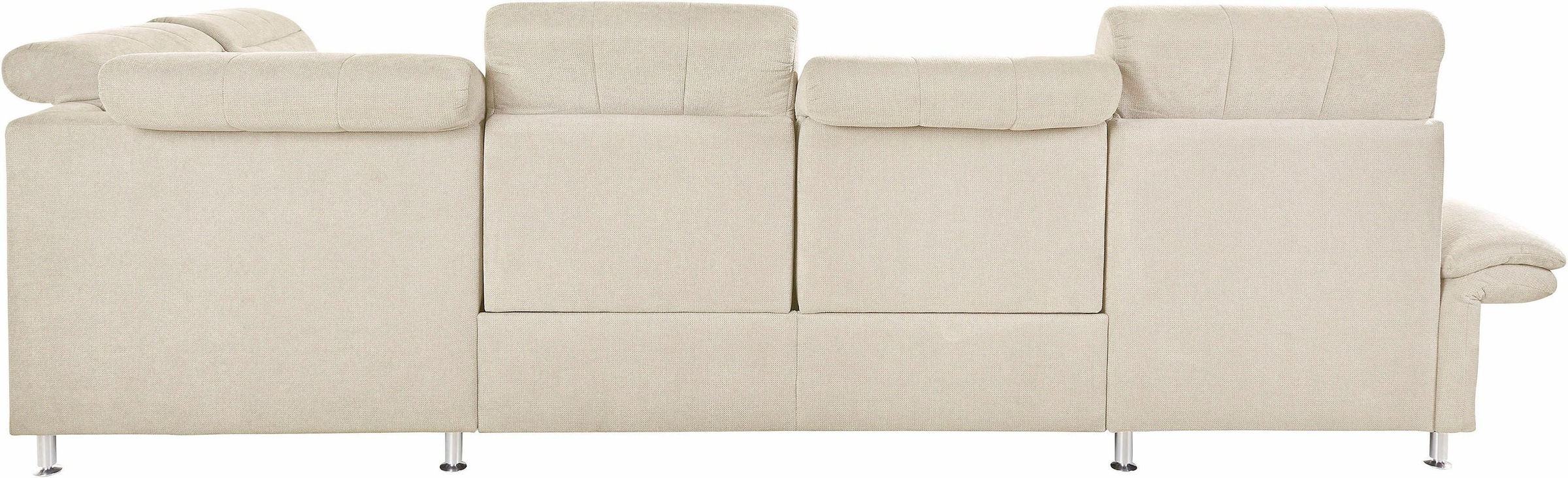 Places of Style Wohnlandschaft »Manhattan U-Form«, 2 Sitze mit elektrischer Relaxfunktion, verstellbare Armlehnen