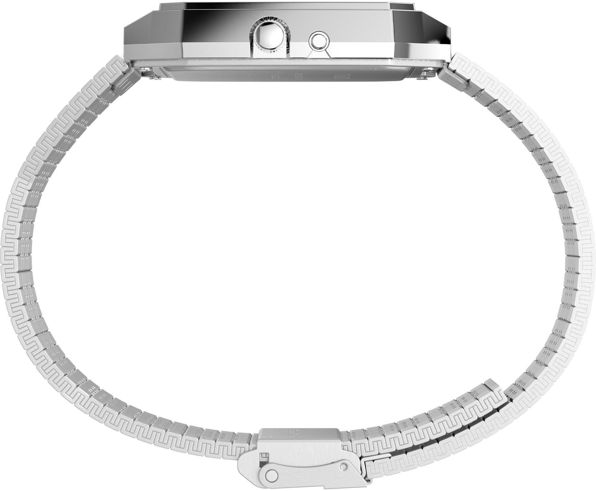 Timex Quarzuhr »REISSUE«, Armbanduhr, Herrenuhr, Damenuhr,digital,Edelstahlarmband