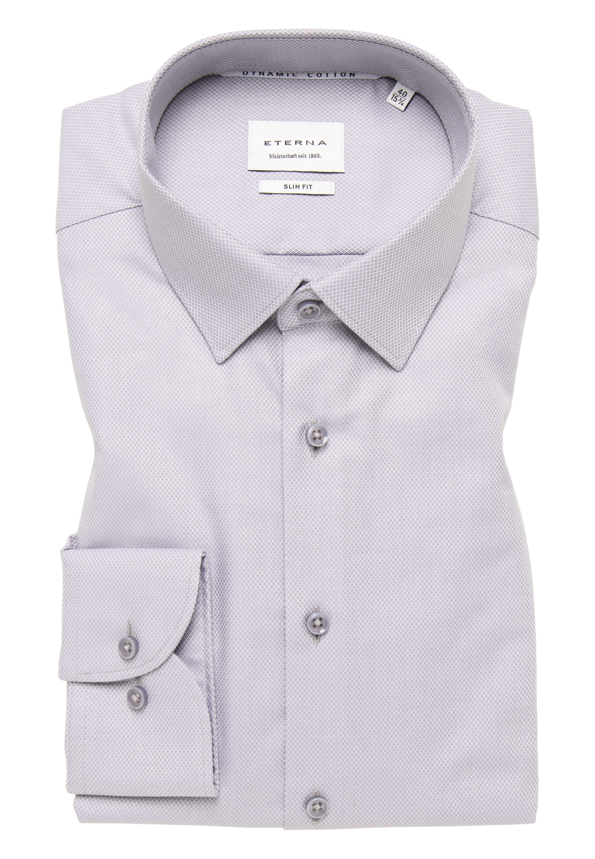 Eterna Langarmhemd »SLIM FIT«, NON IRON (bügelfrei)