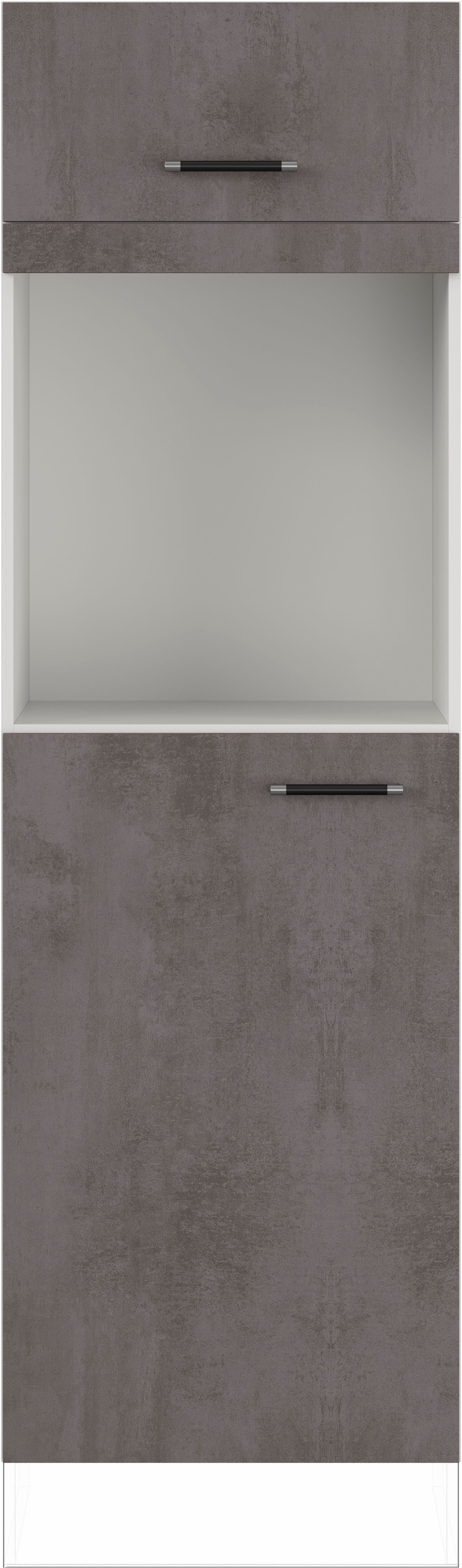 IMPULS KÜCHEN Backofen/Kühlumbauschrank »"Prag", Breite/Höhe: 60/190,7 cm«, vormontiert, mit Klapptür, mit Drehtür